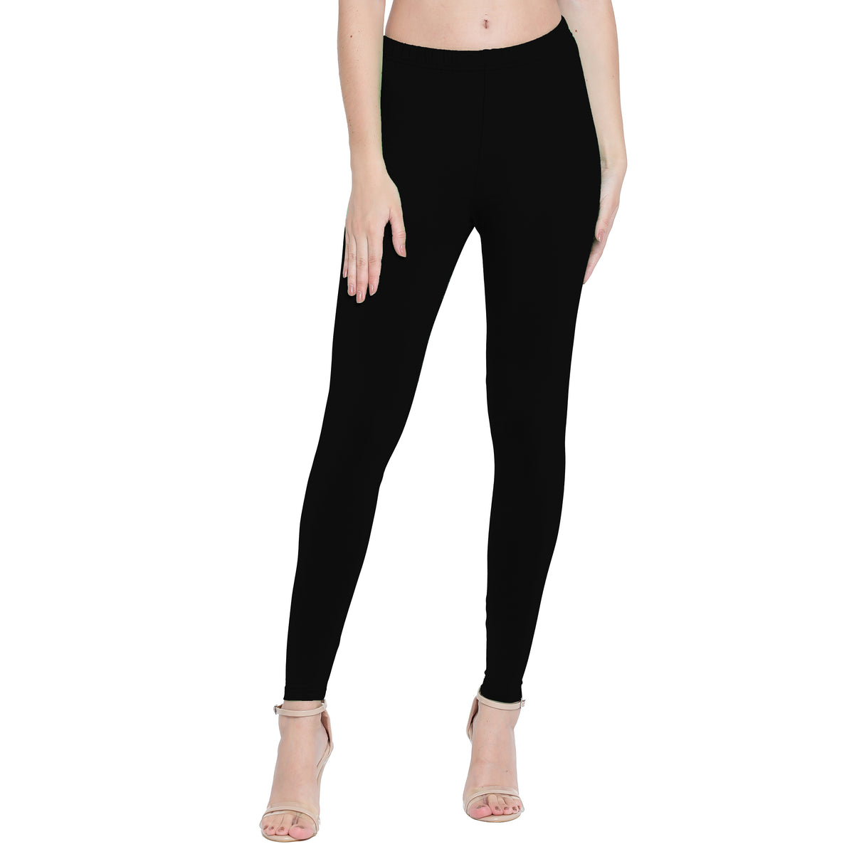 Presta Ankle Legging Premium - Black – Poomer Clothing Company