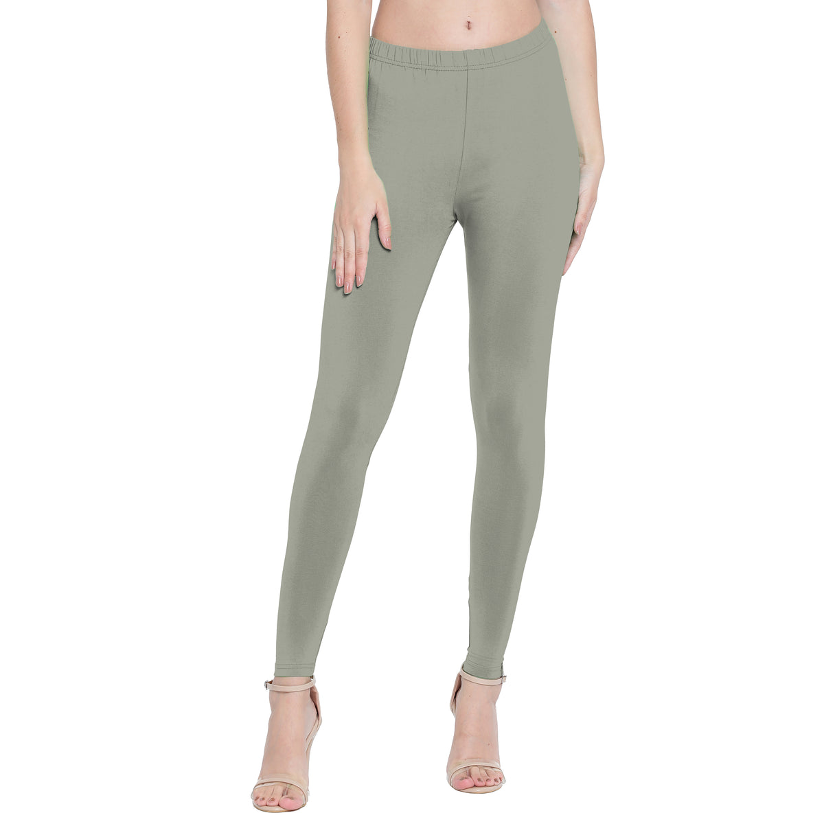 Presta Ankle Legging Premium - Grey – Poomer Clothing Company