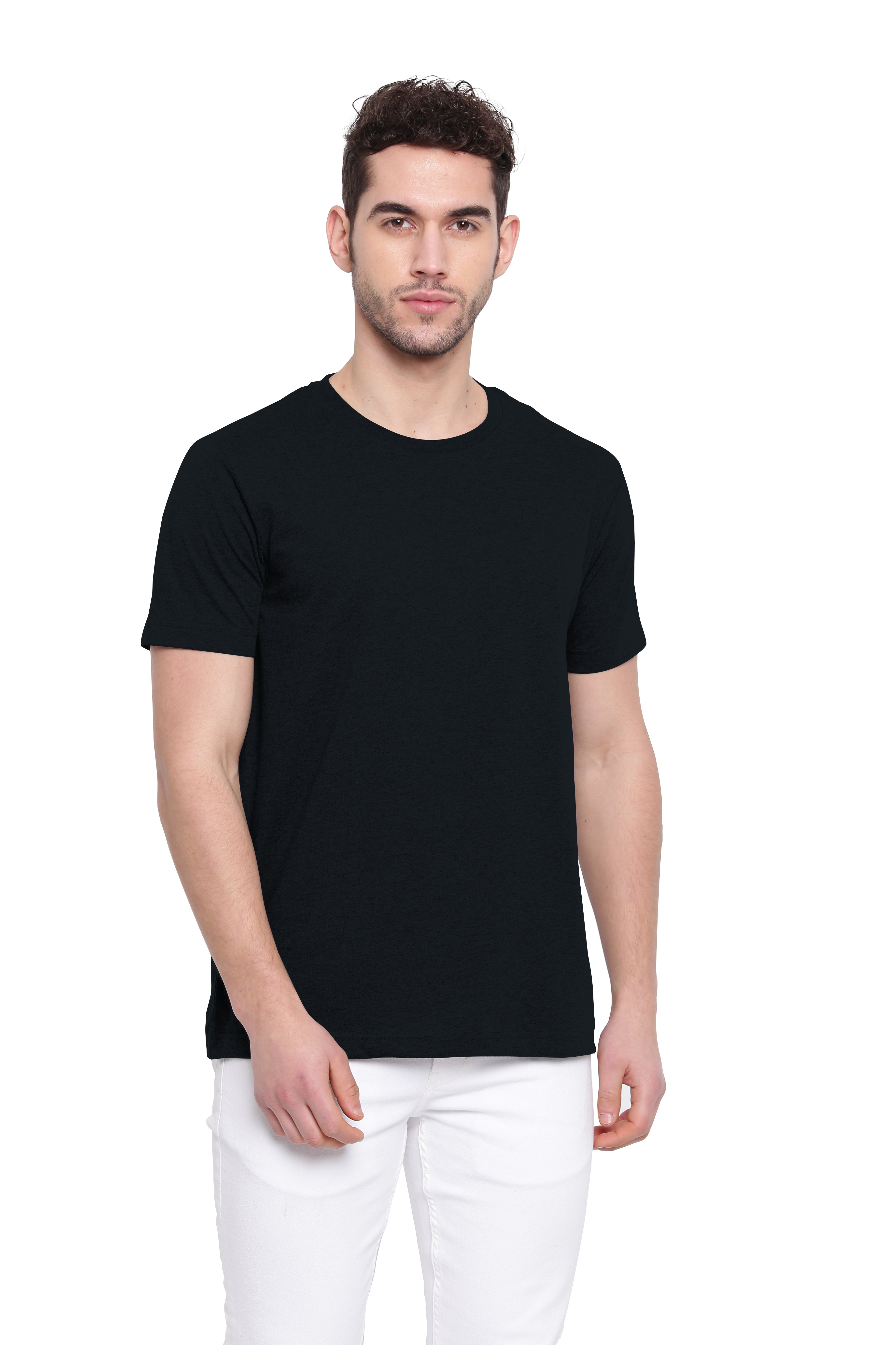 Poomer Casual T-Shirt - Black