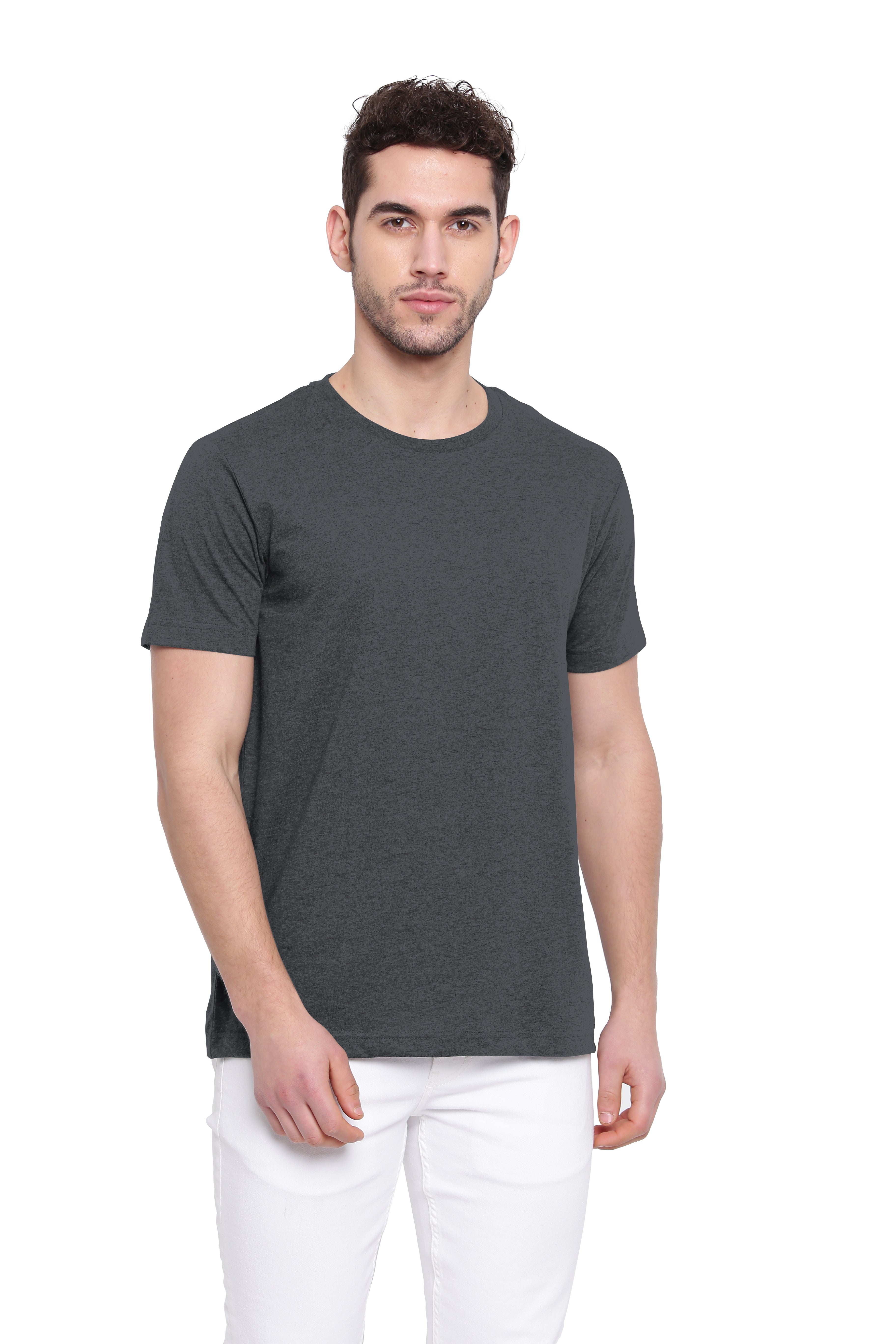 Poomer Casual T-Shirt - Cool Grey