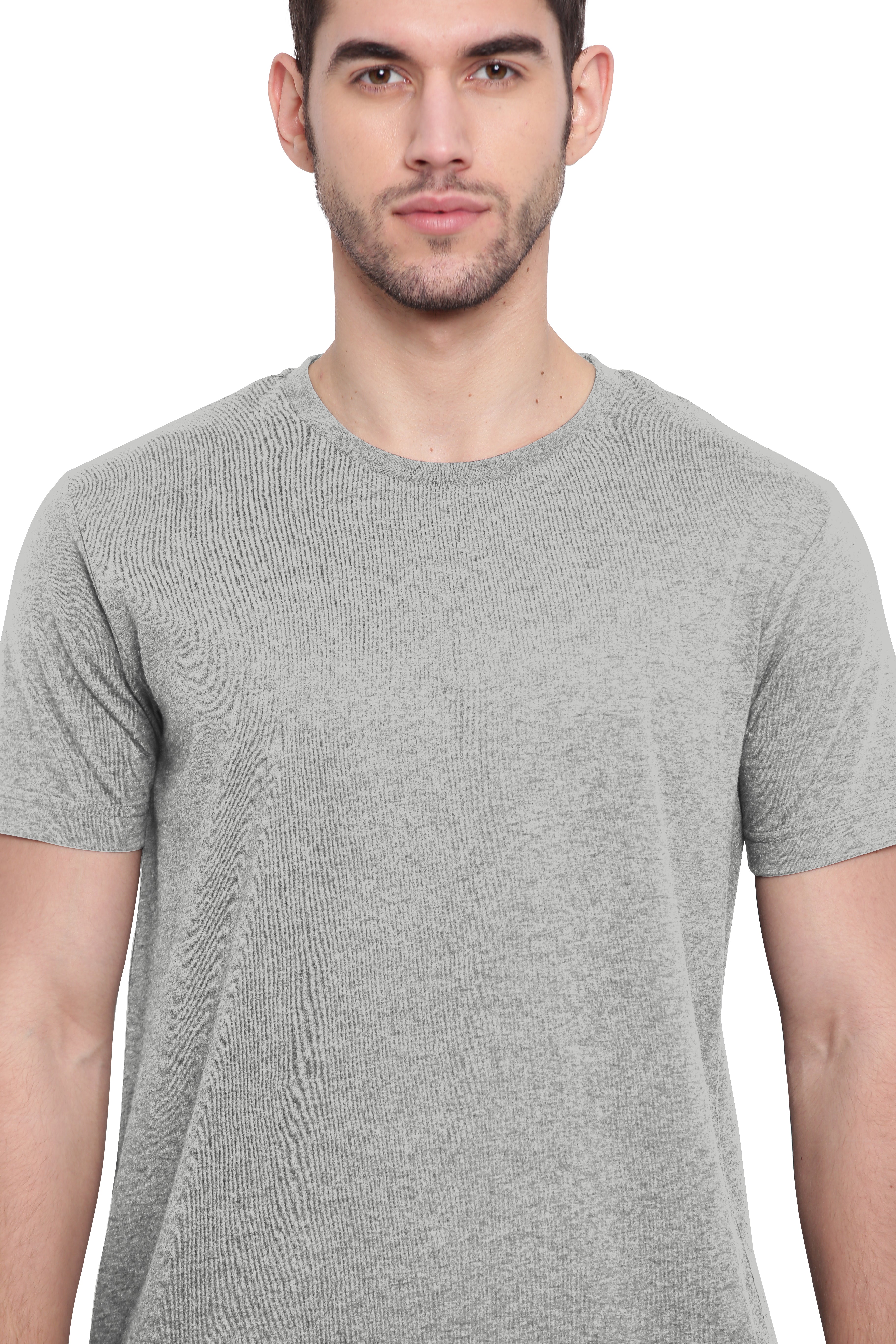 Poomer Casual T-Shirt - Light Grey