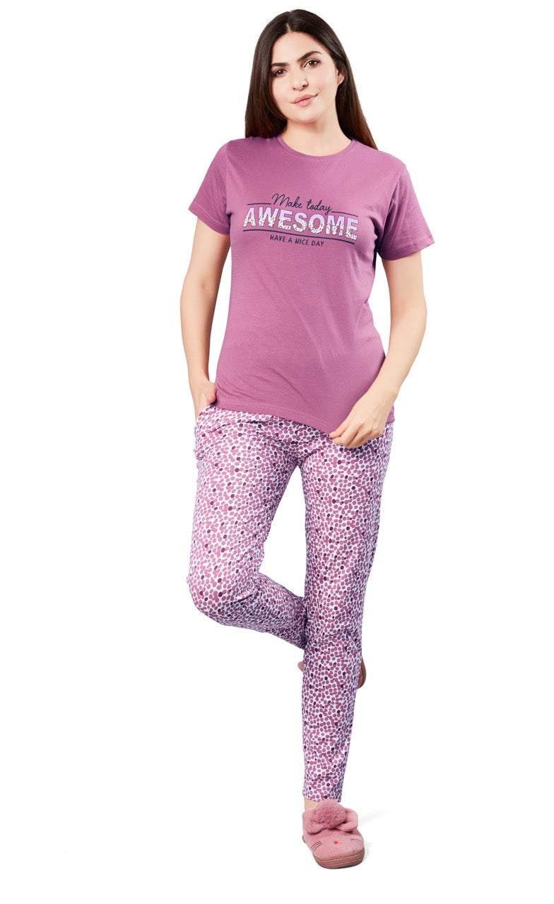 Presta Lounge Wear - Wild Rose