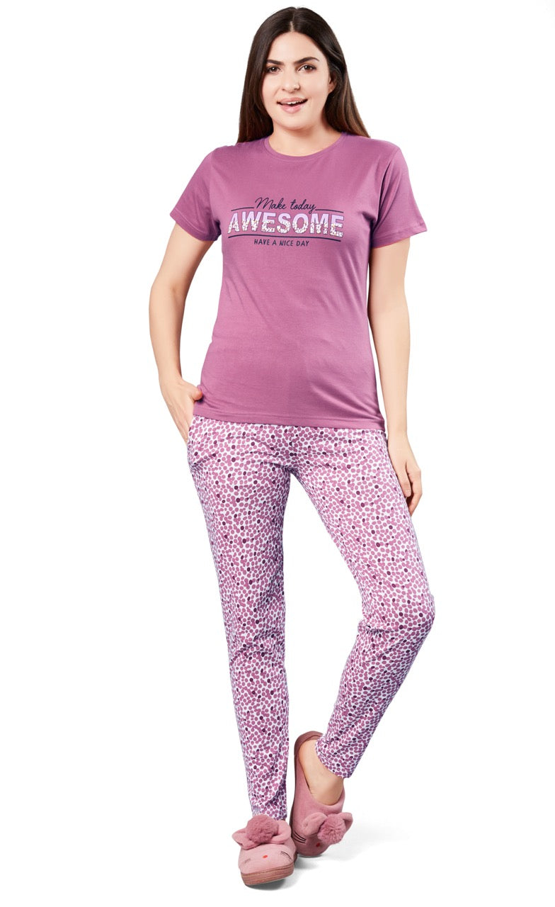 Presta Lounge Wear - Wild Rose