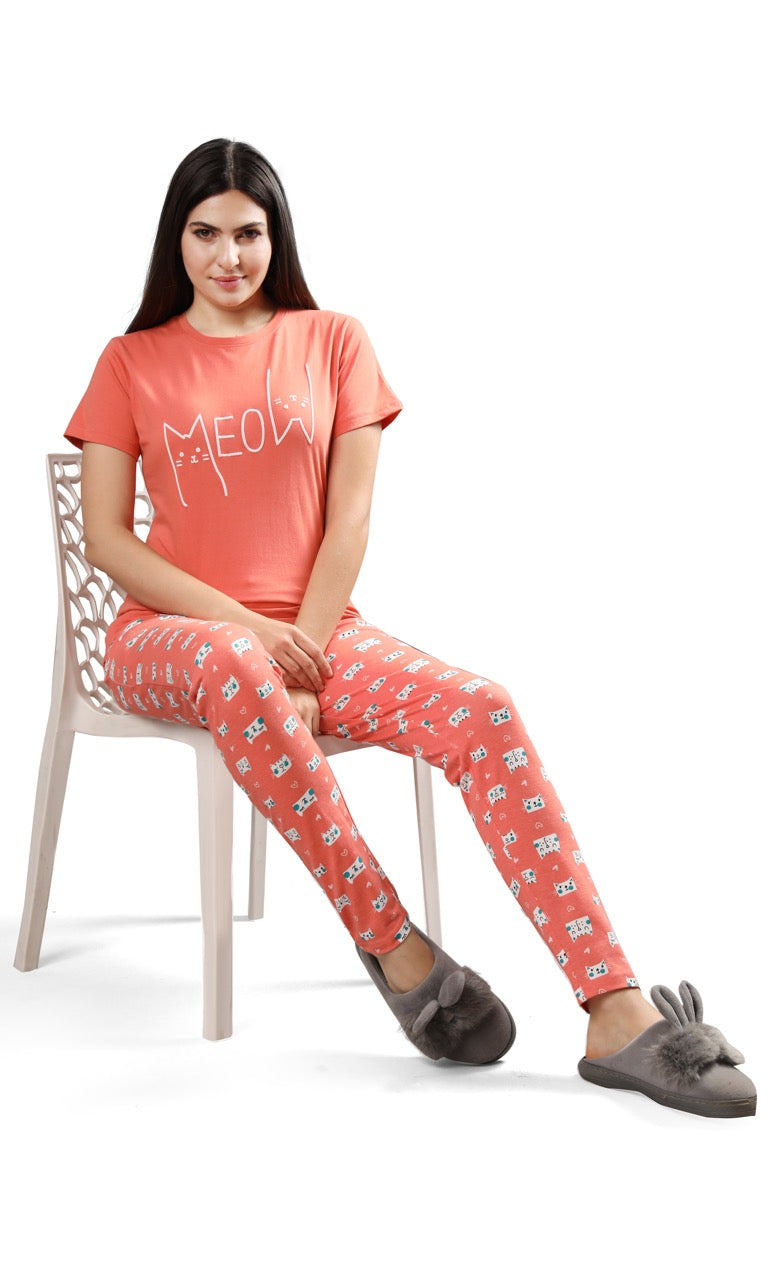Presta Lounge Wear - Peach