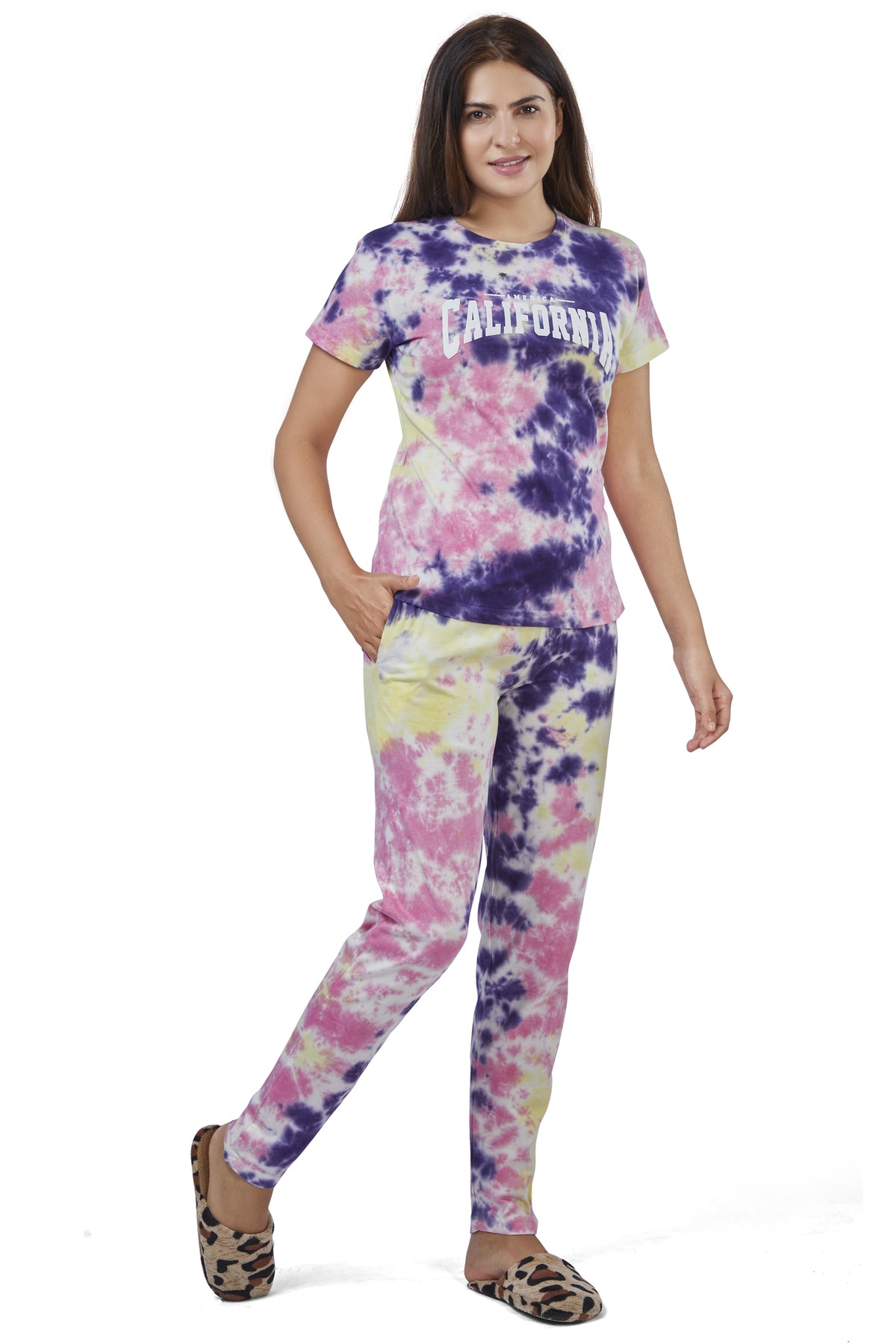 Presta Lounge Wear - Tie-Dye Multicolour