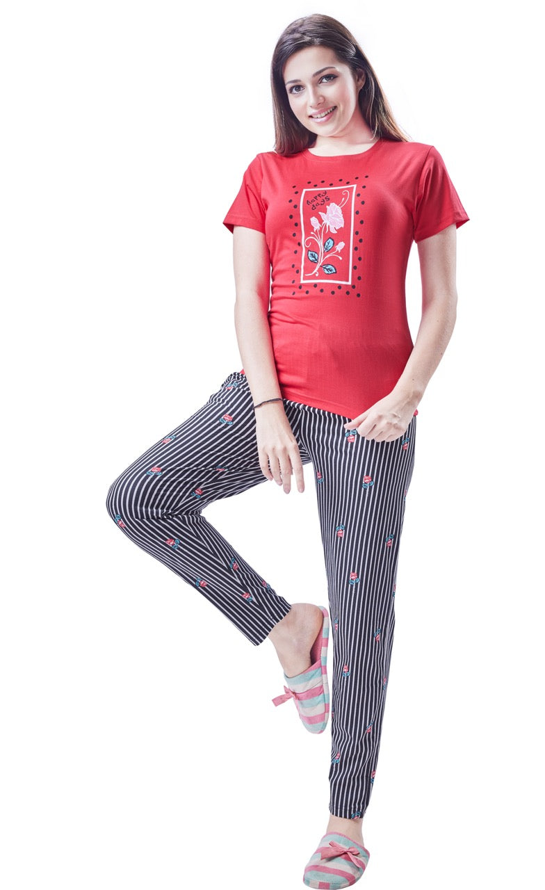 Presta Lounge Wear - Red