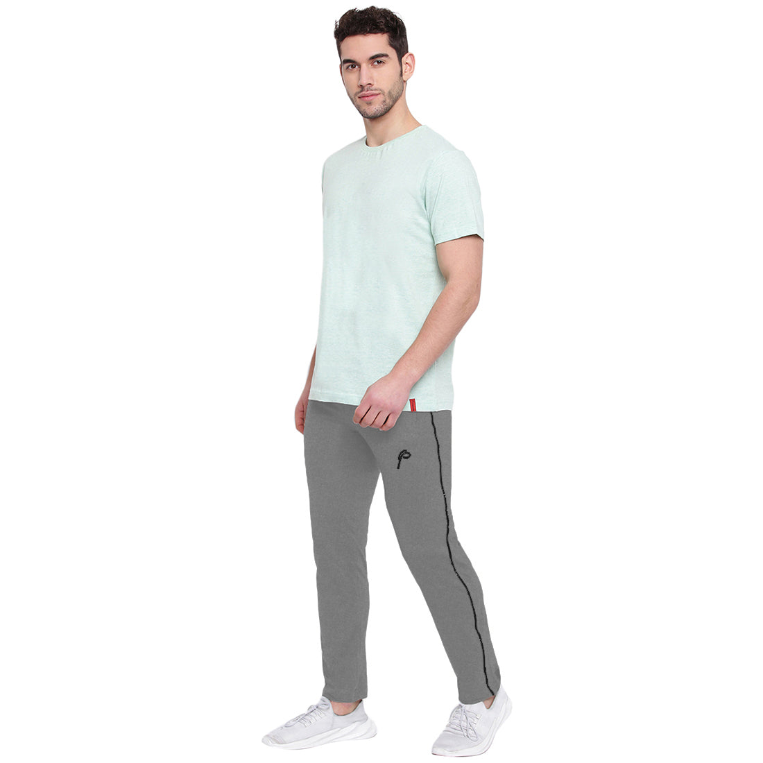 Poomer Premium Track Pant Light Grey – Poomer Clothing Company