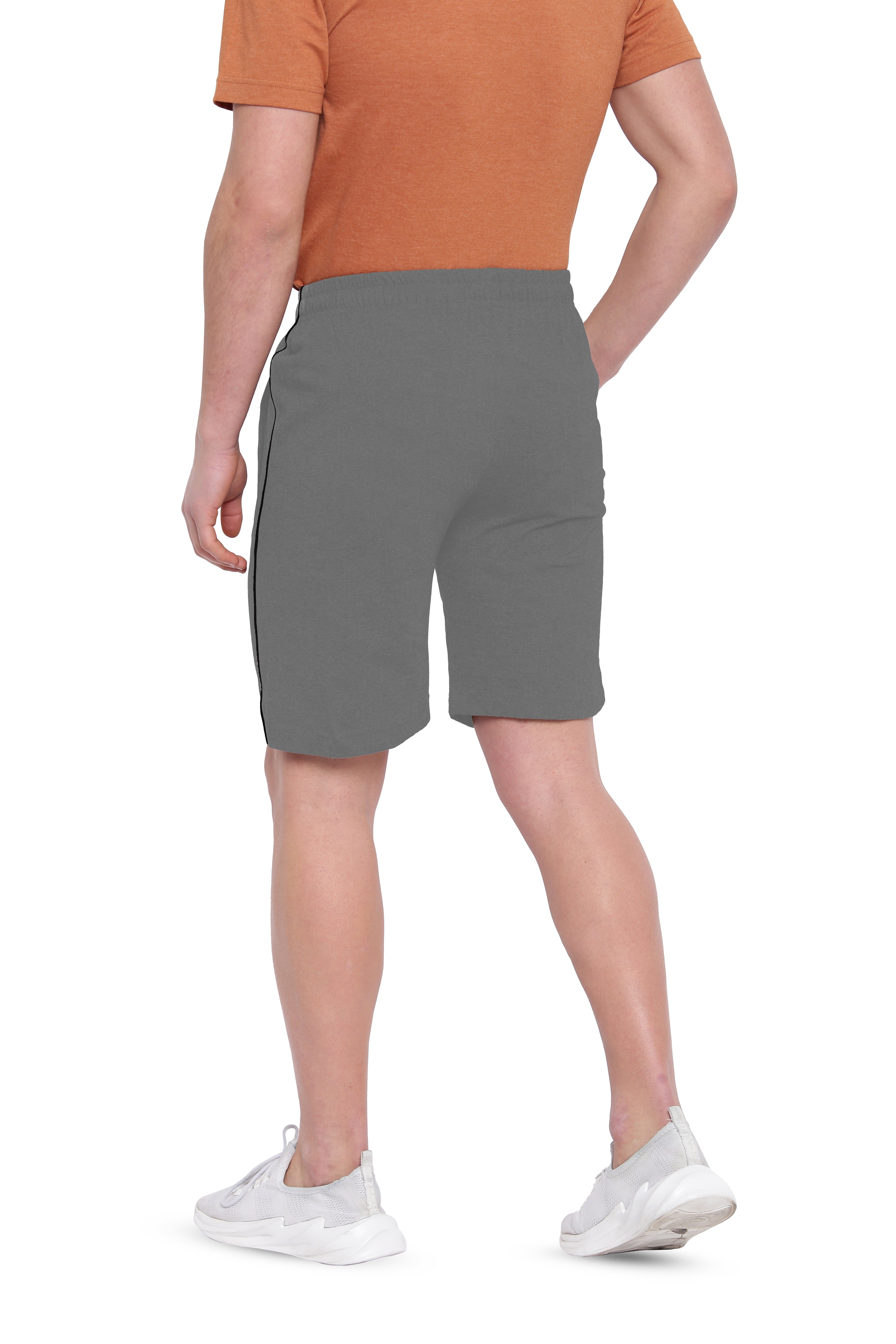 Poomer Casual Shorts - Light Grey