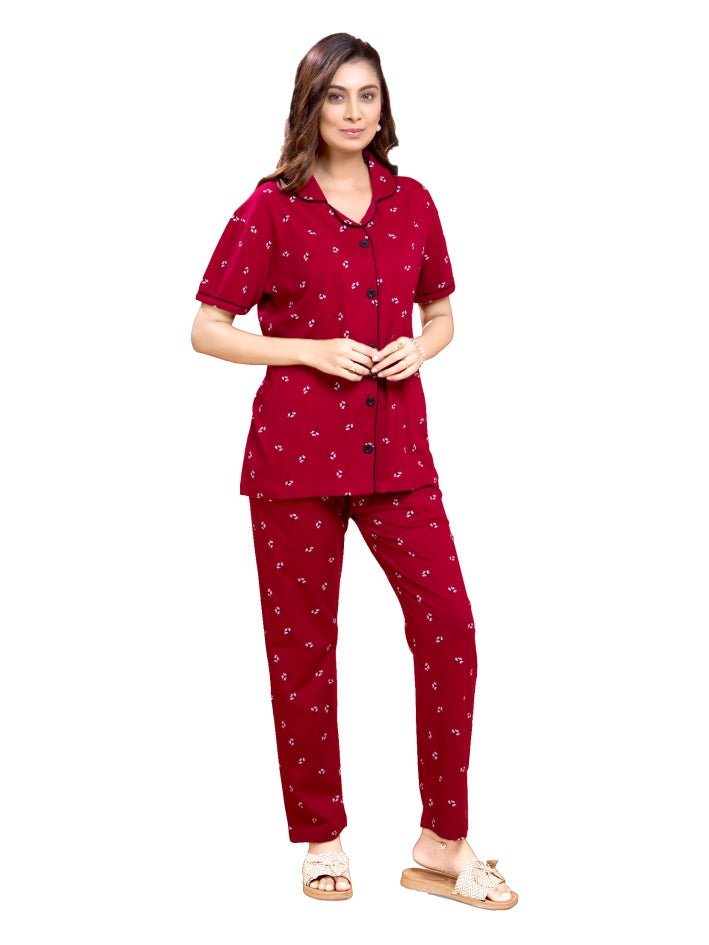Presta Lounge Wear - Sweet Dreams - Red