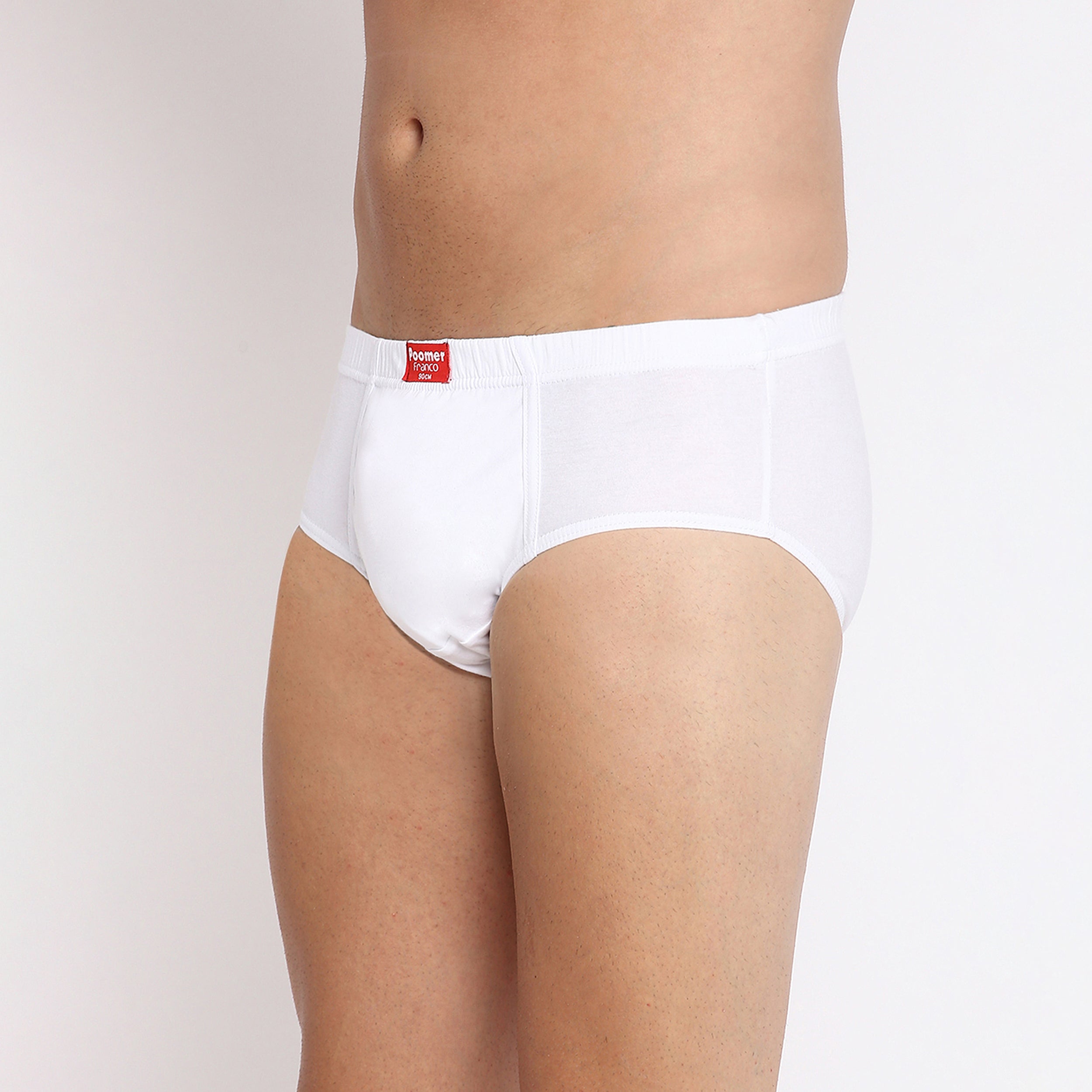 Poomer Franco Brief IE White