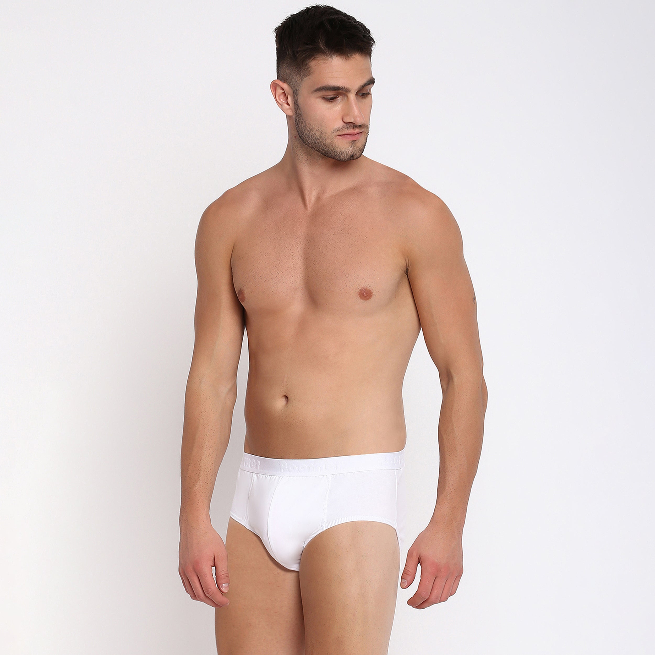 Poomer Franco Brief OE White