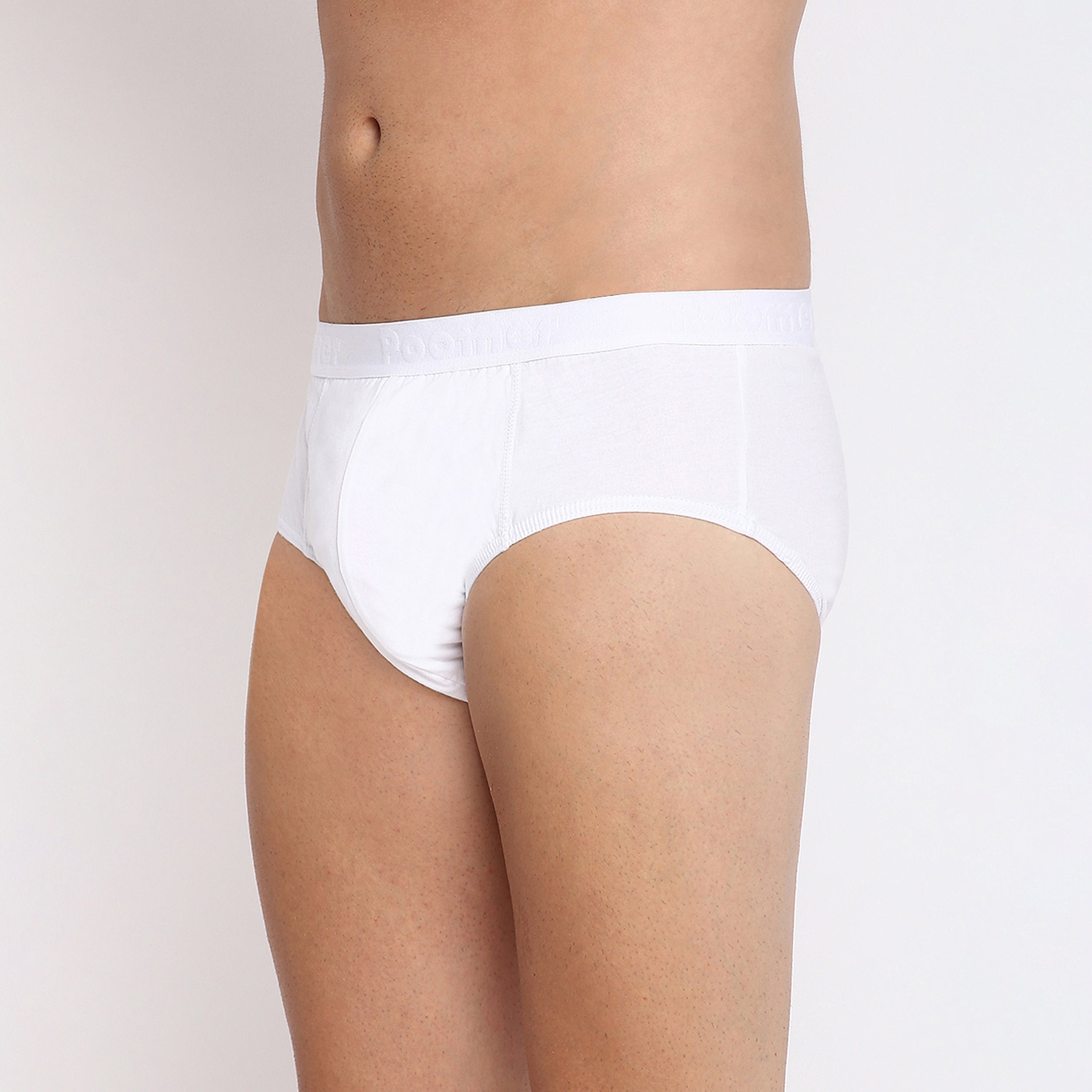 Poomer Franco Brief OE White