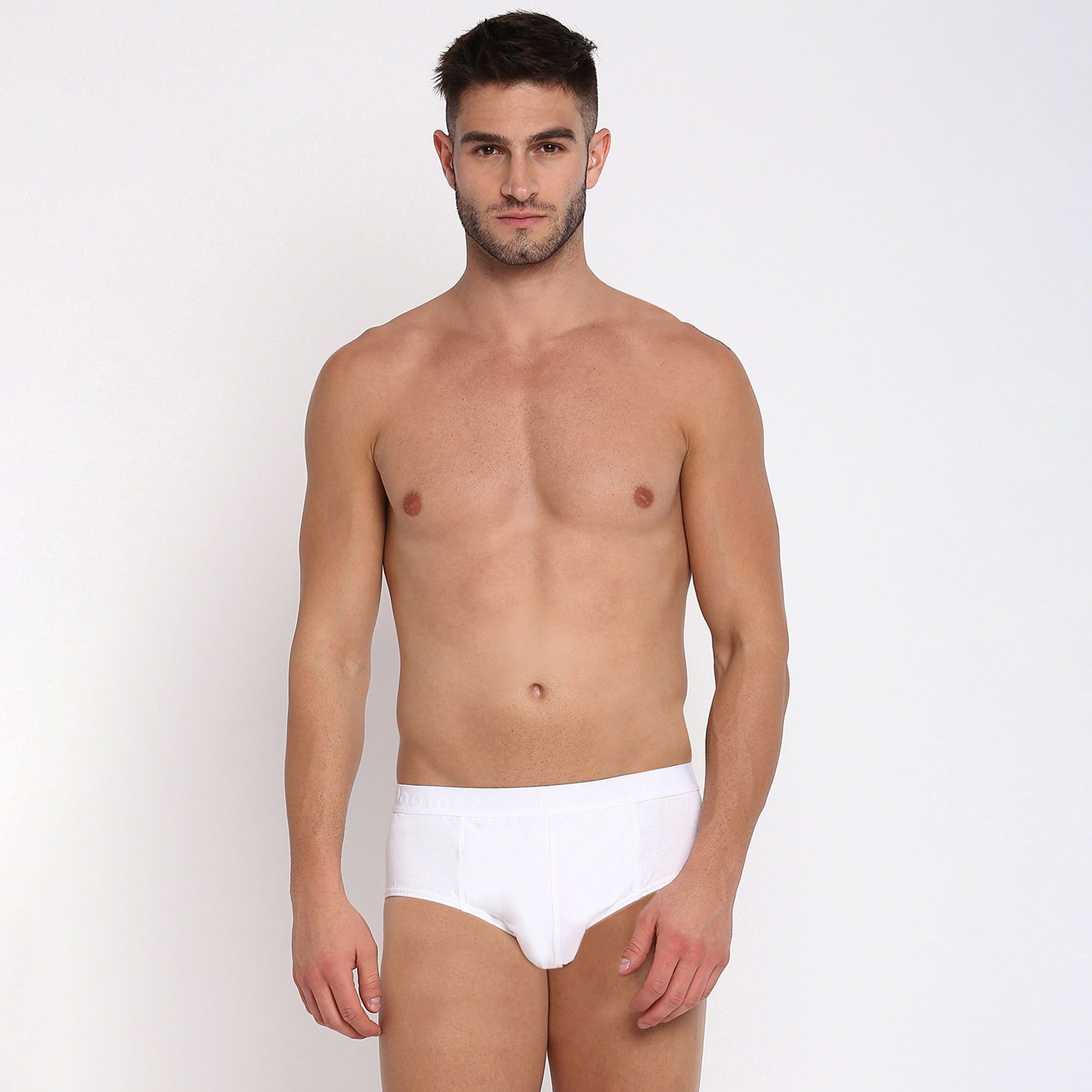 Poomer Franco Brief OE White