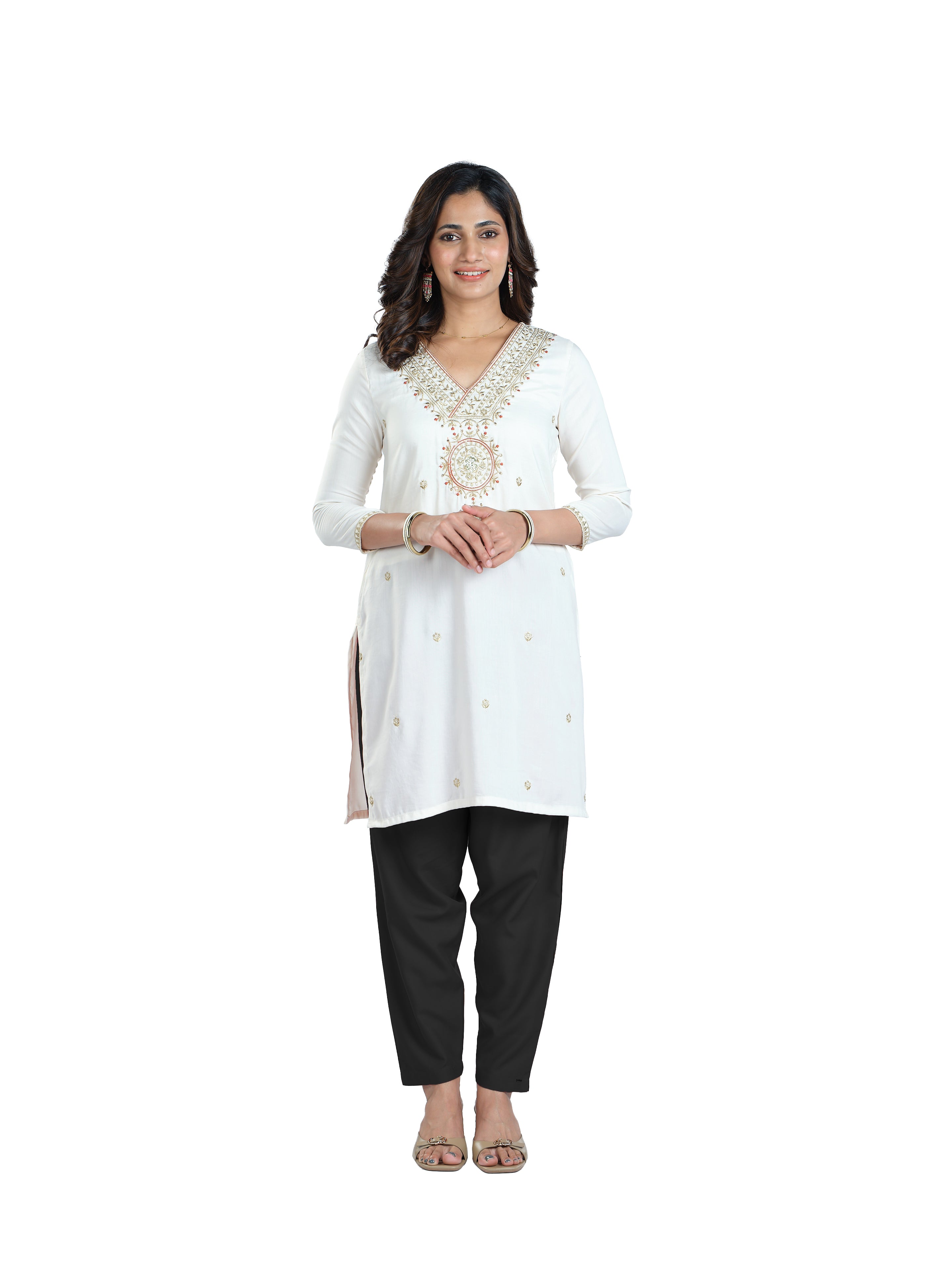 Presta Kurti Pant - Black
