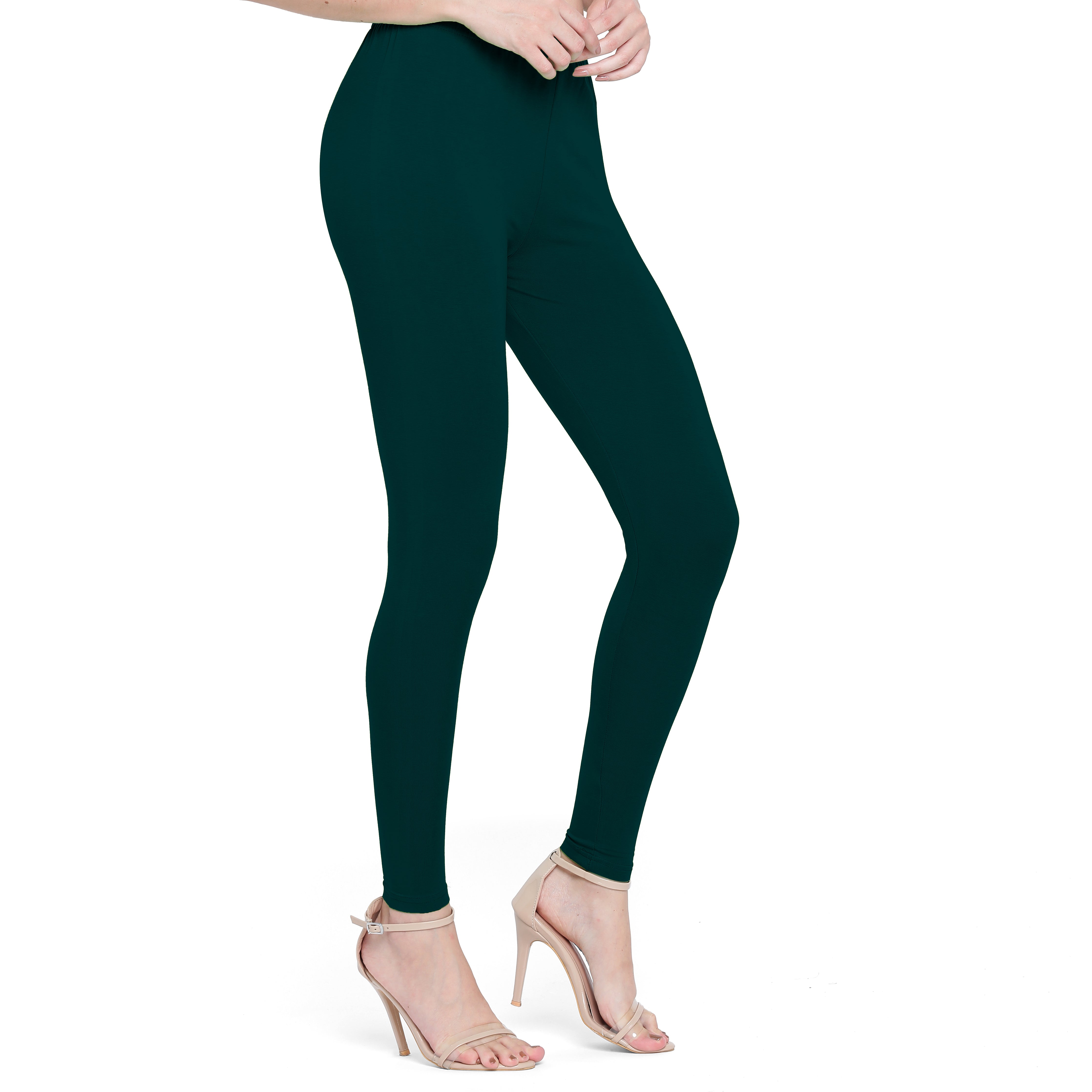 Presta Ankle Legging Premium - Bottle Green