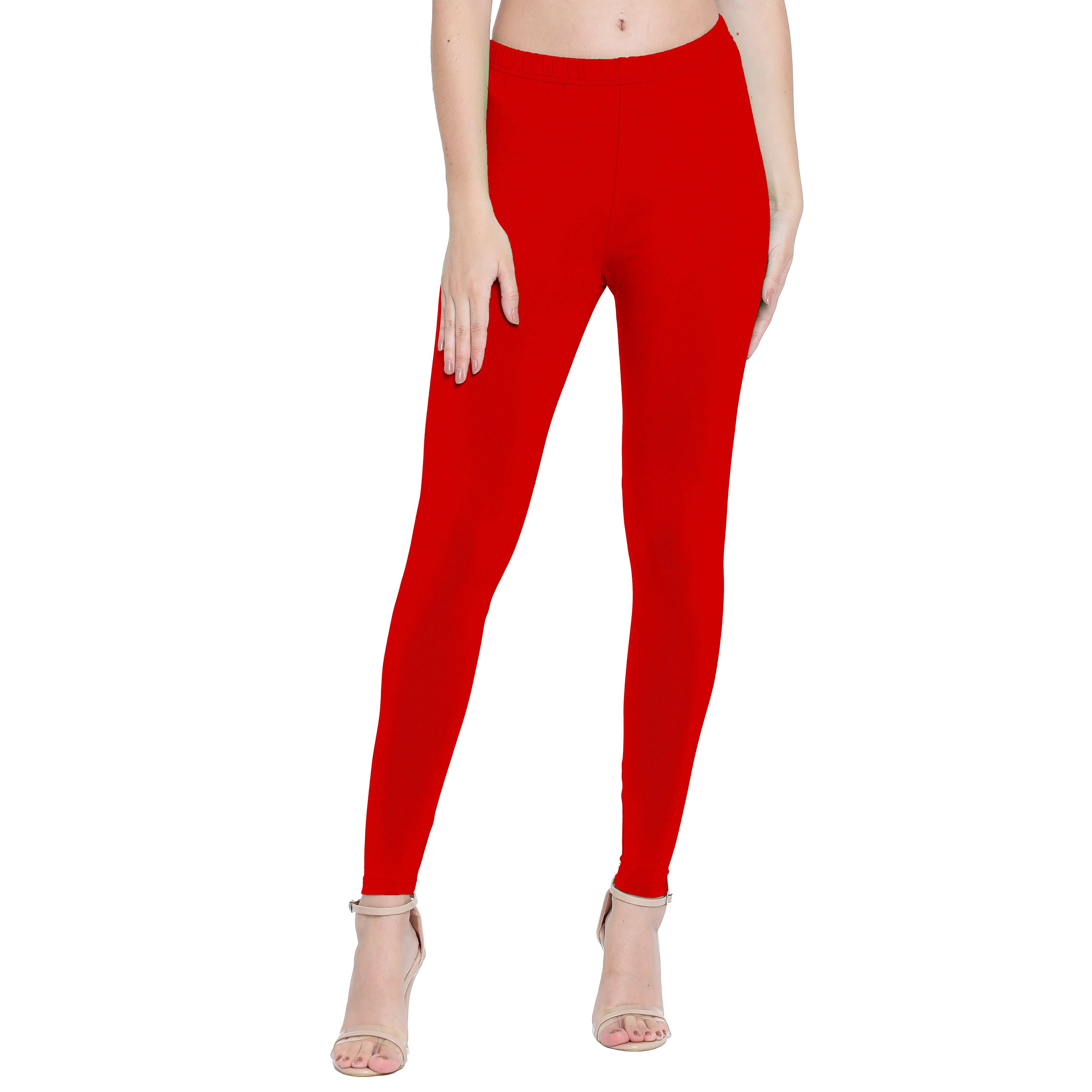 Presta Ankle Legging Premium - Chilly Red