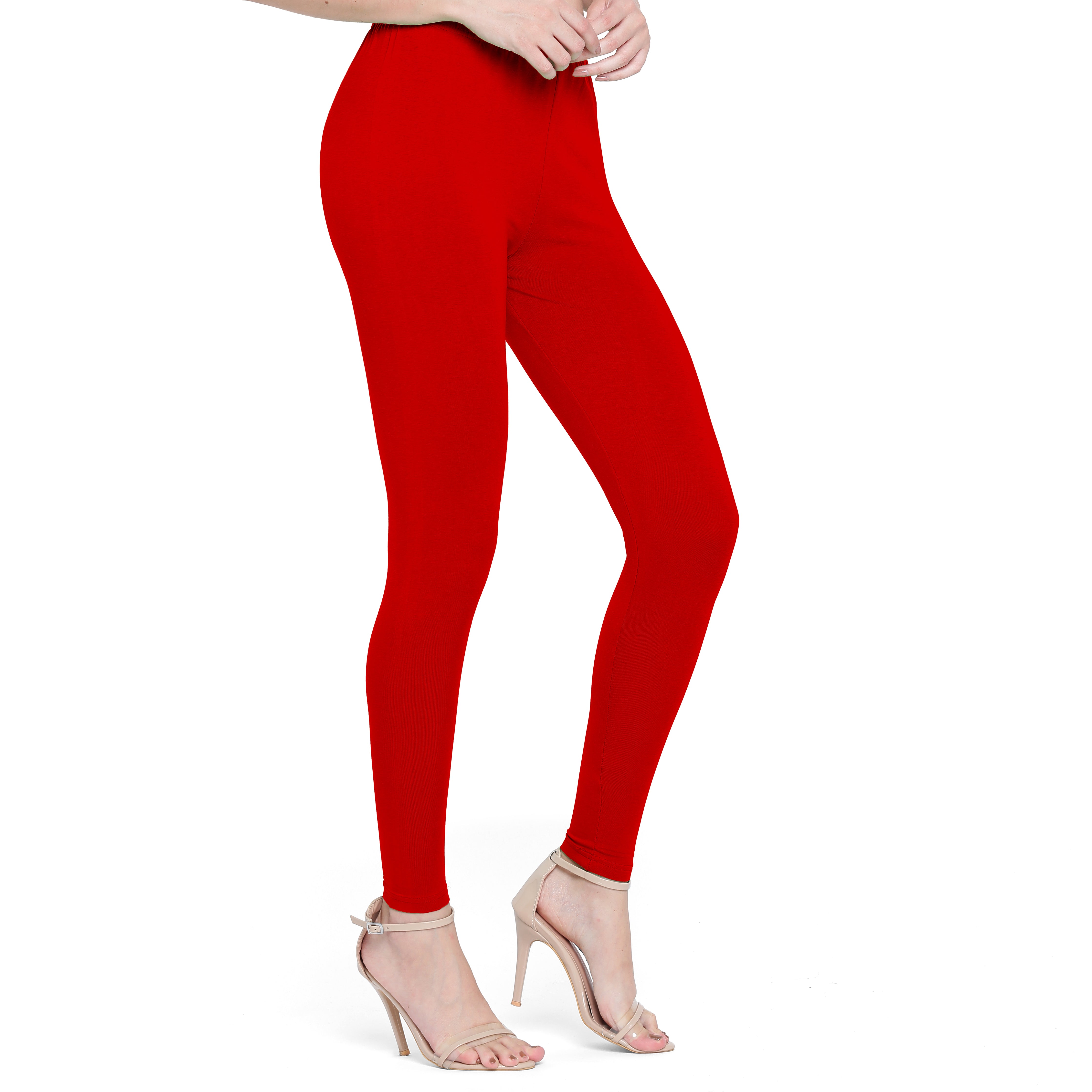 Presta Ankle Legging Premium - Chilly Red