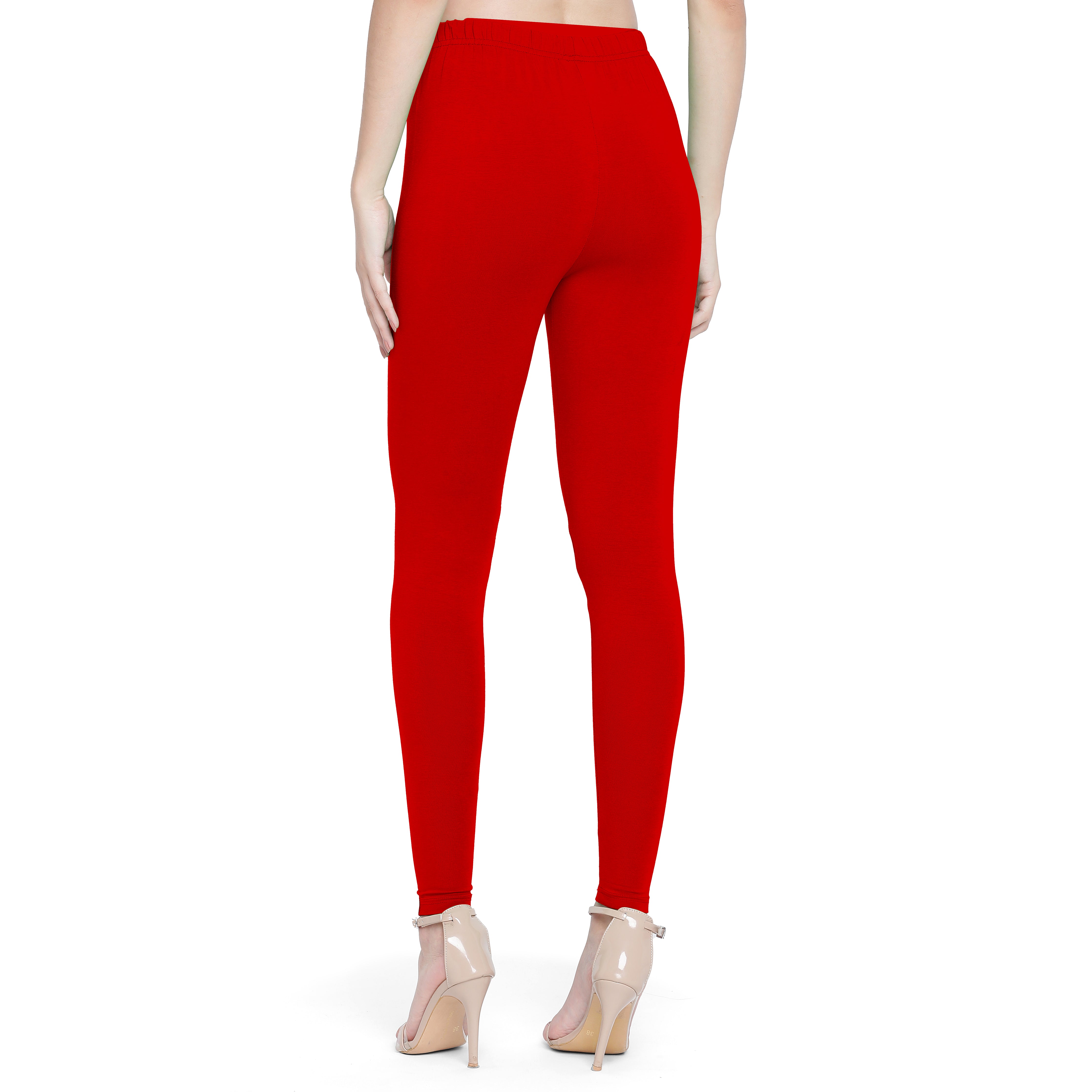 Presta Ankle Legging Premium - Chilly Red