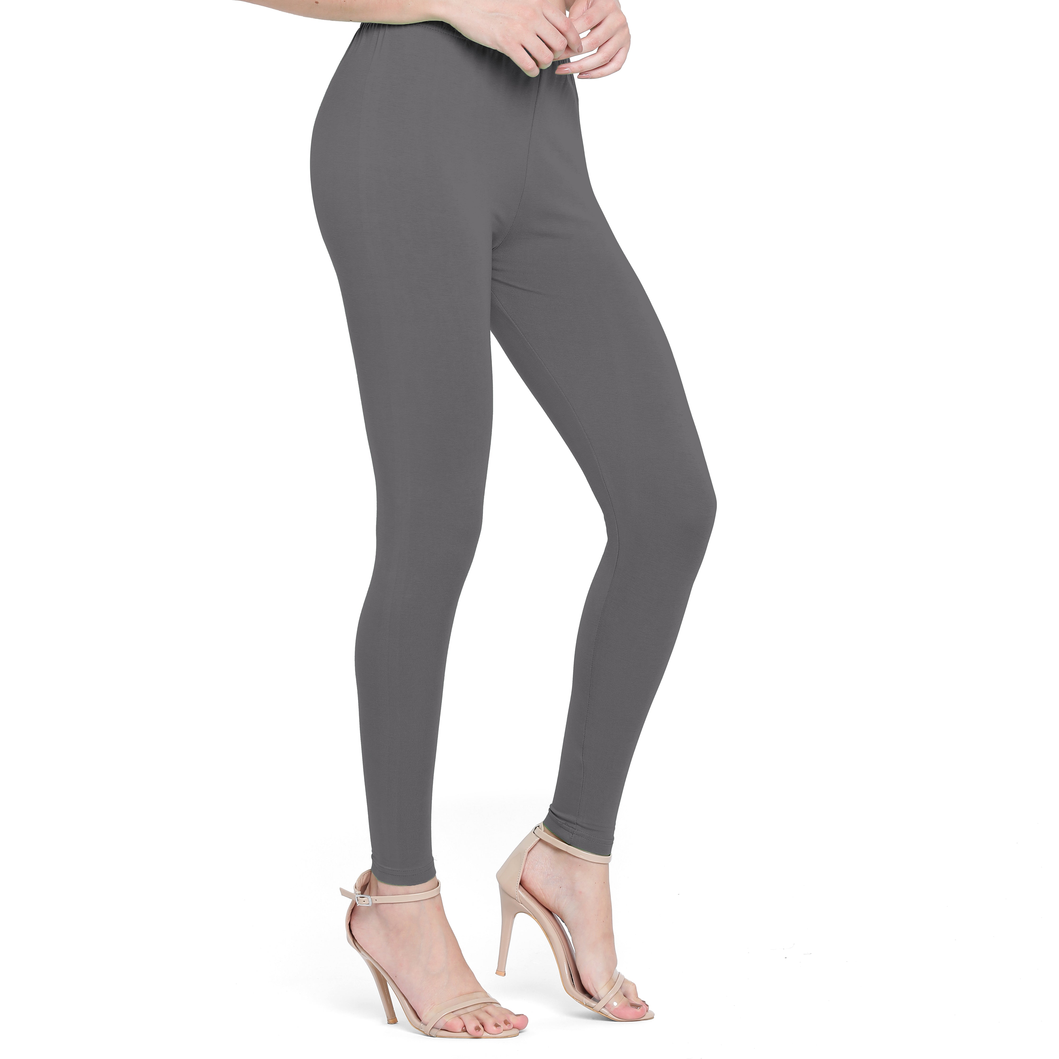 Presta Ankle Legging Premium - Dark Ash