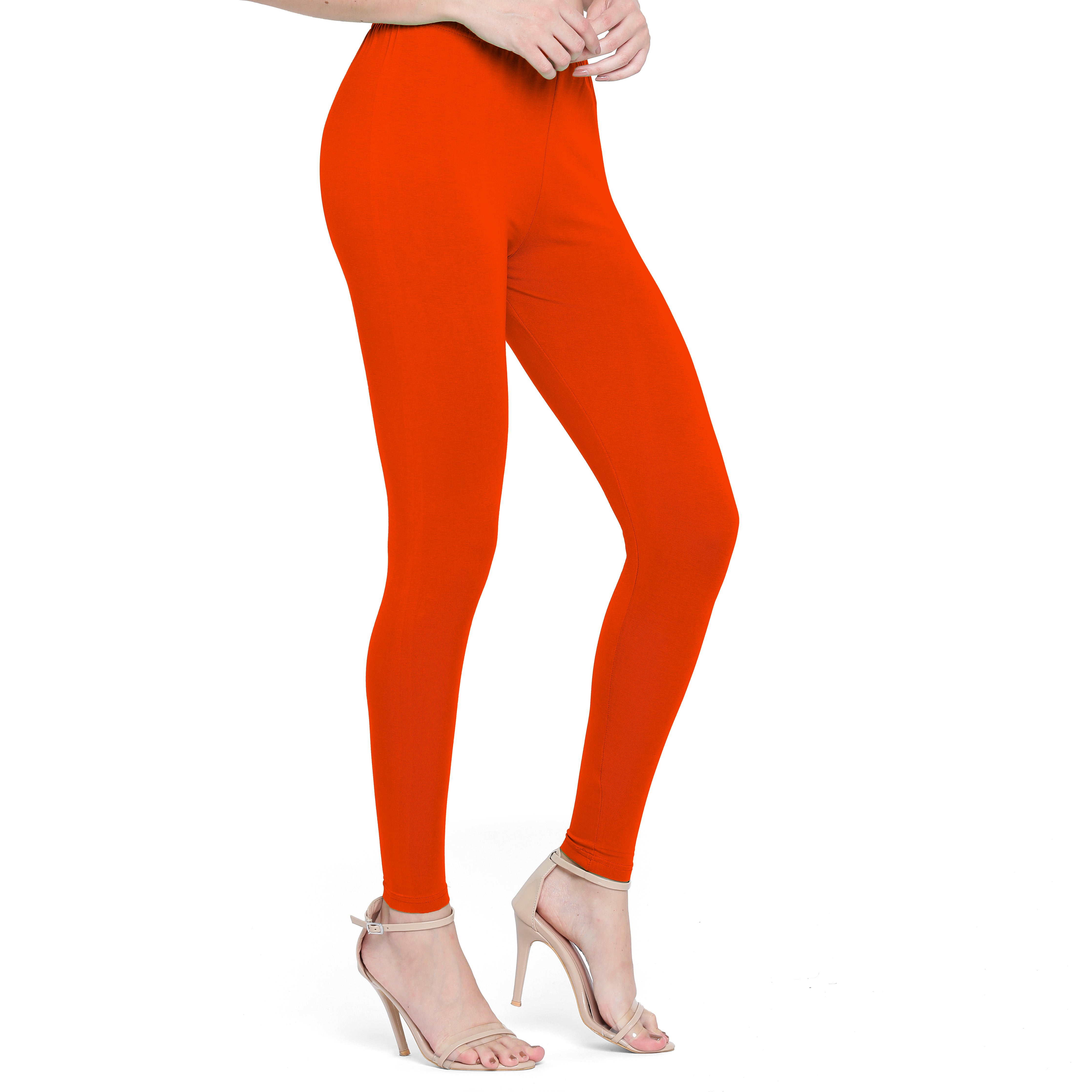 Presta Ankle Legging Premium - Dark Orange