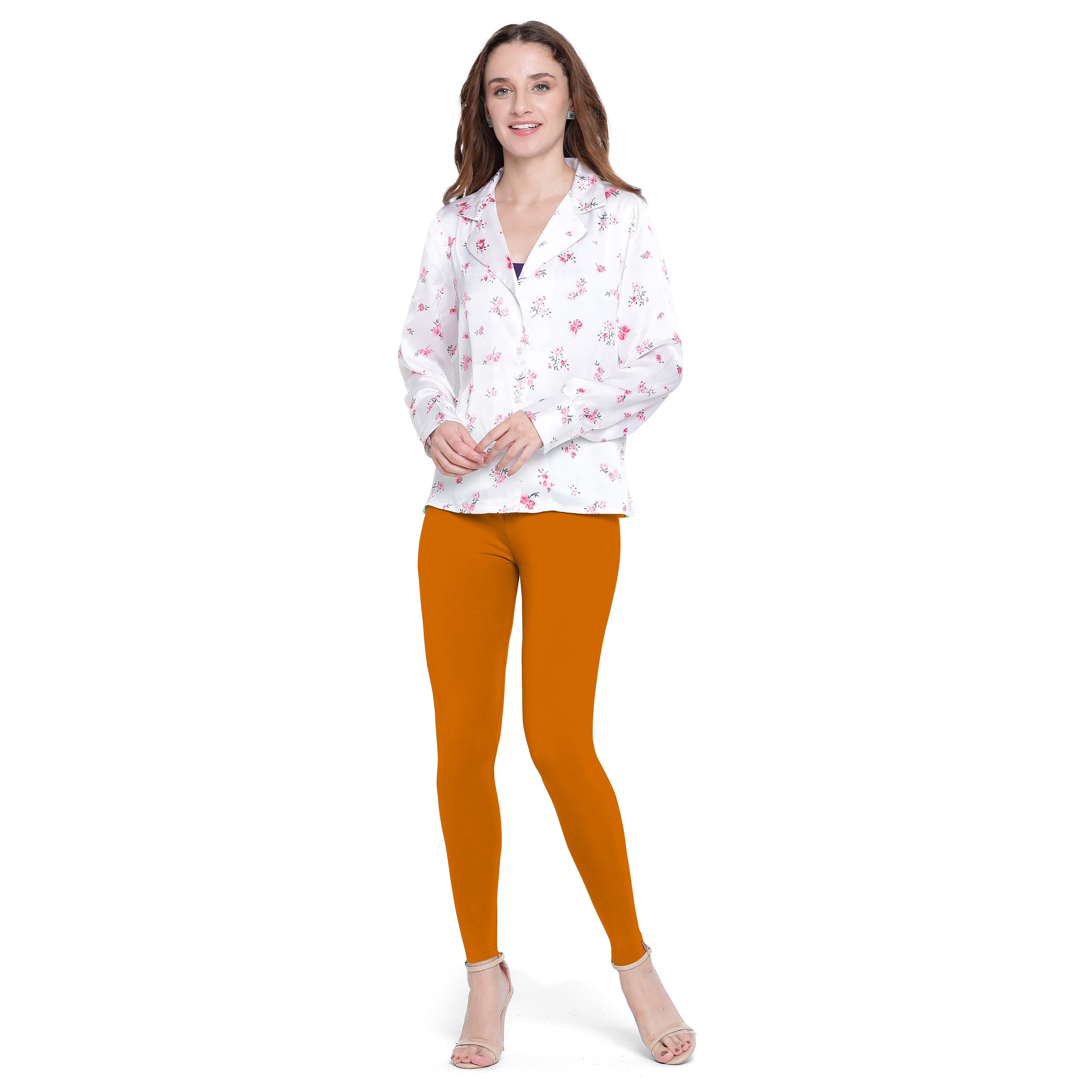 Presta Ankle Legging Premium - Golden Yellow
