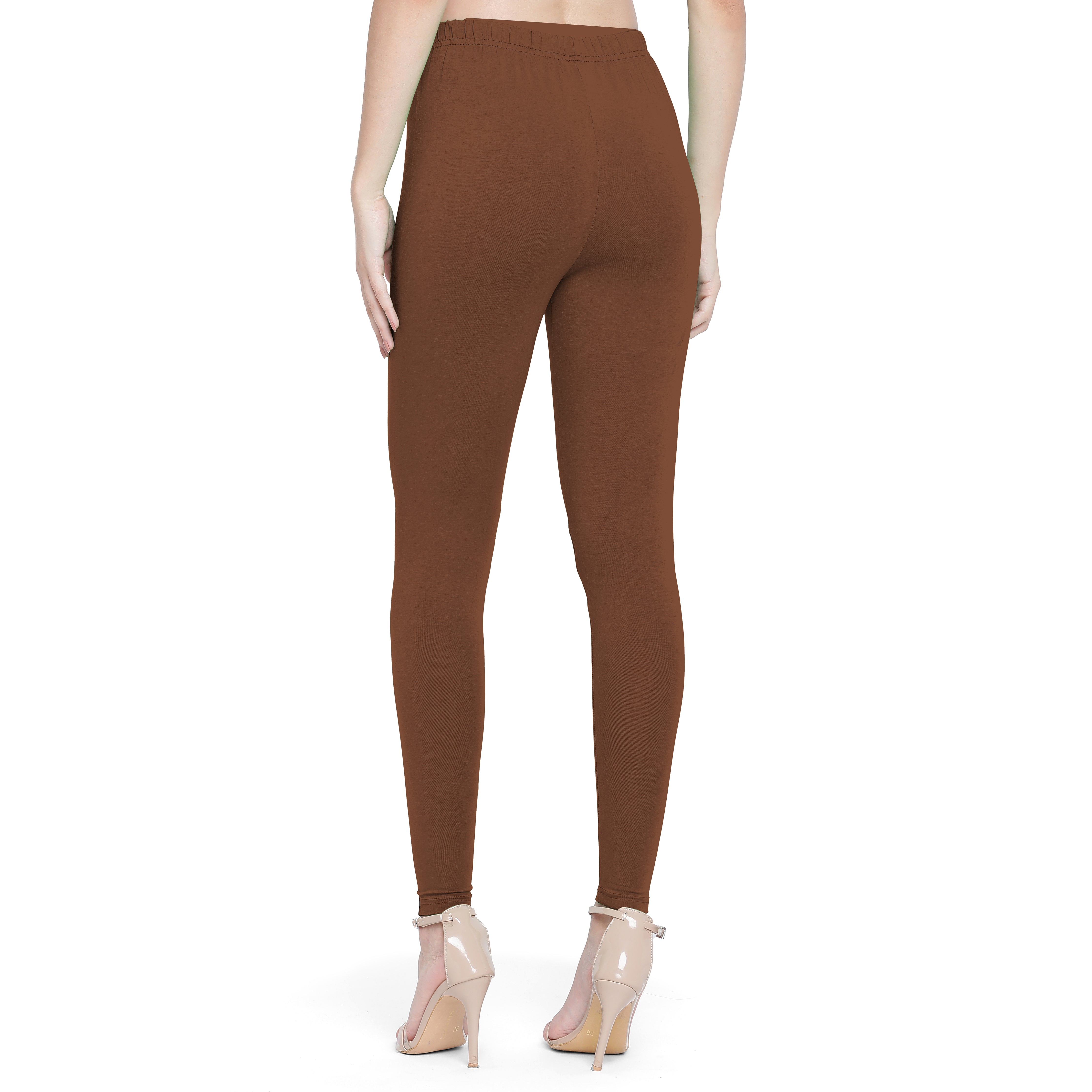 Presta Ankle Legging Premium - Lt.Coffee