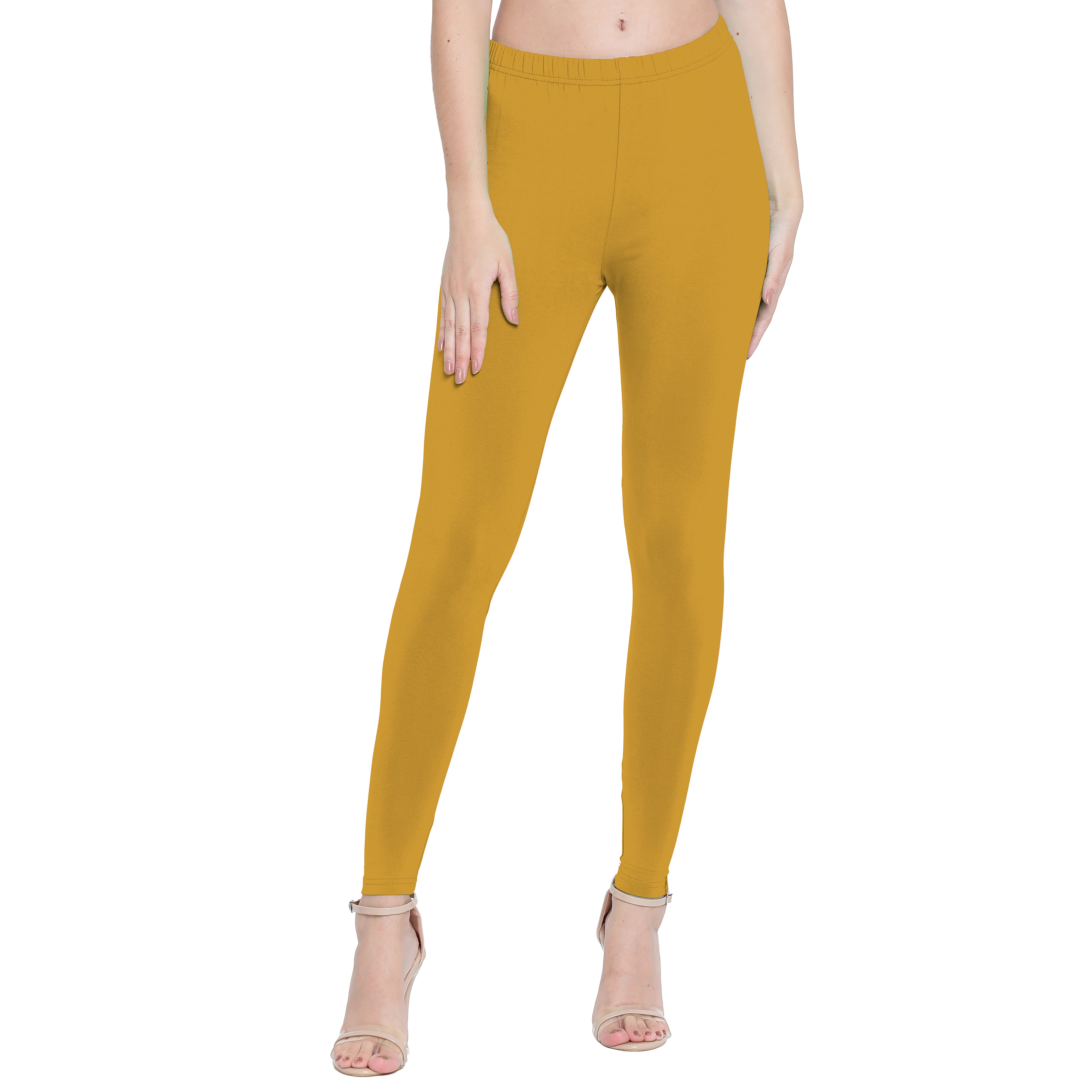 Presta Ankle Legging Premium - Mustard