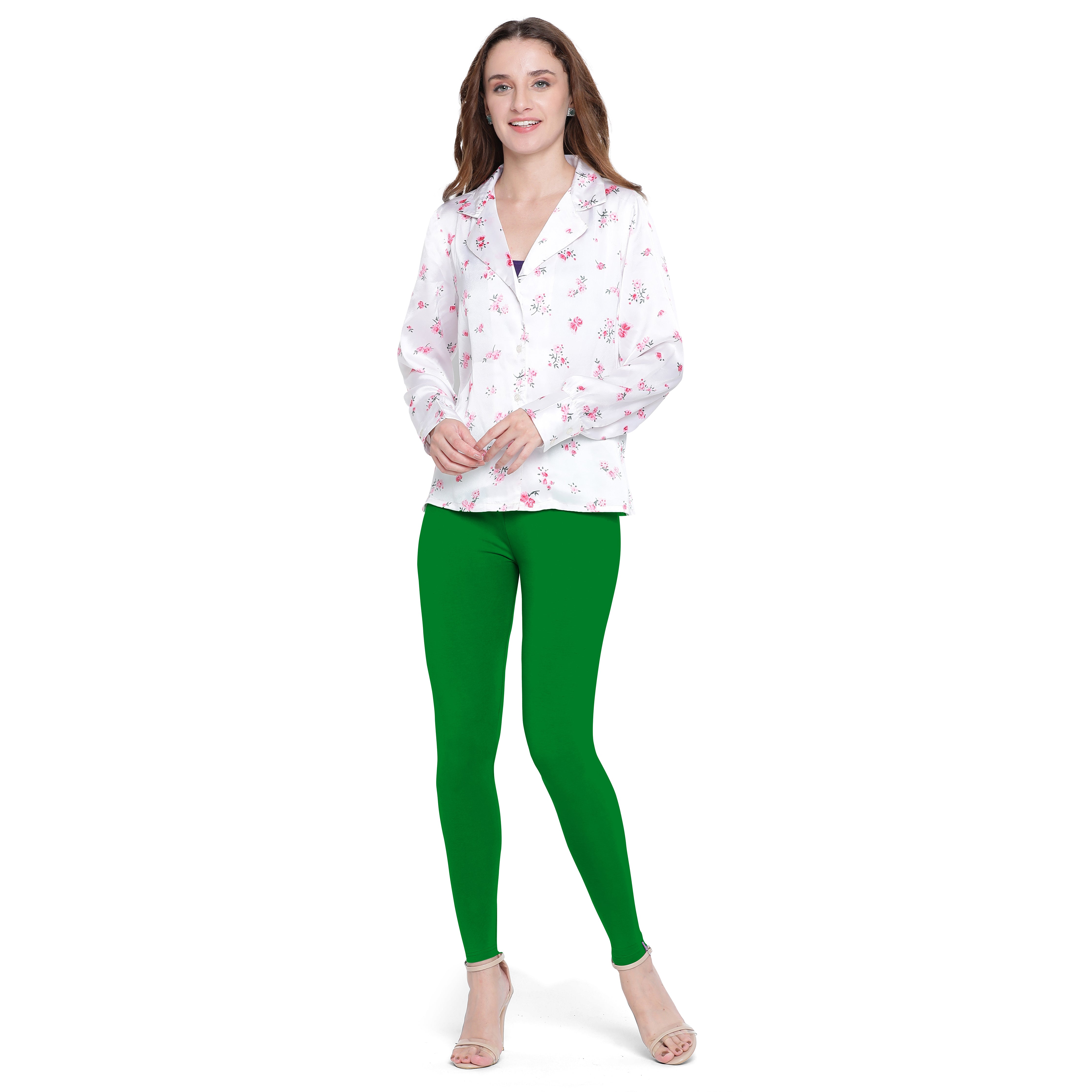 Presta Ankle Legging Premium - Pakistan Green