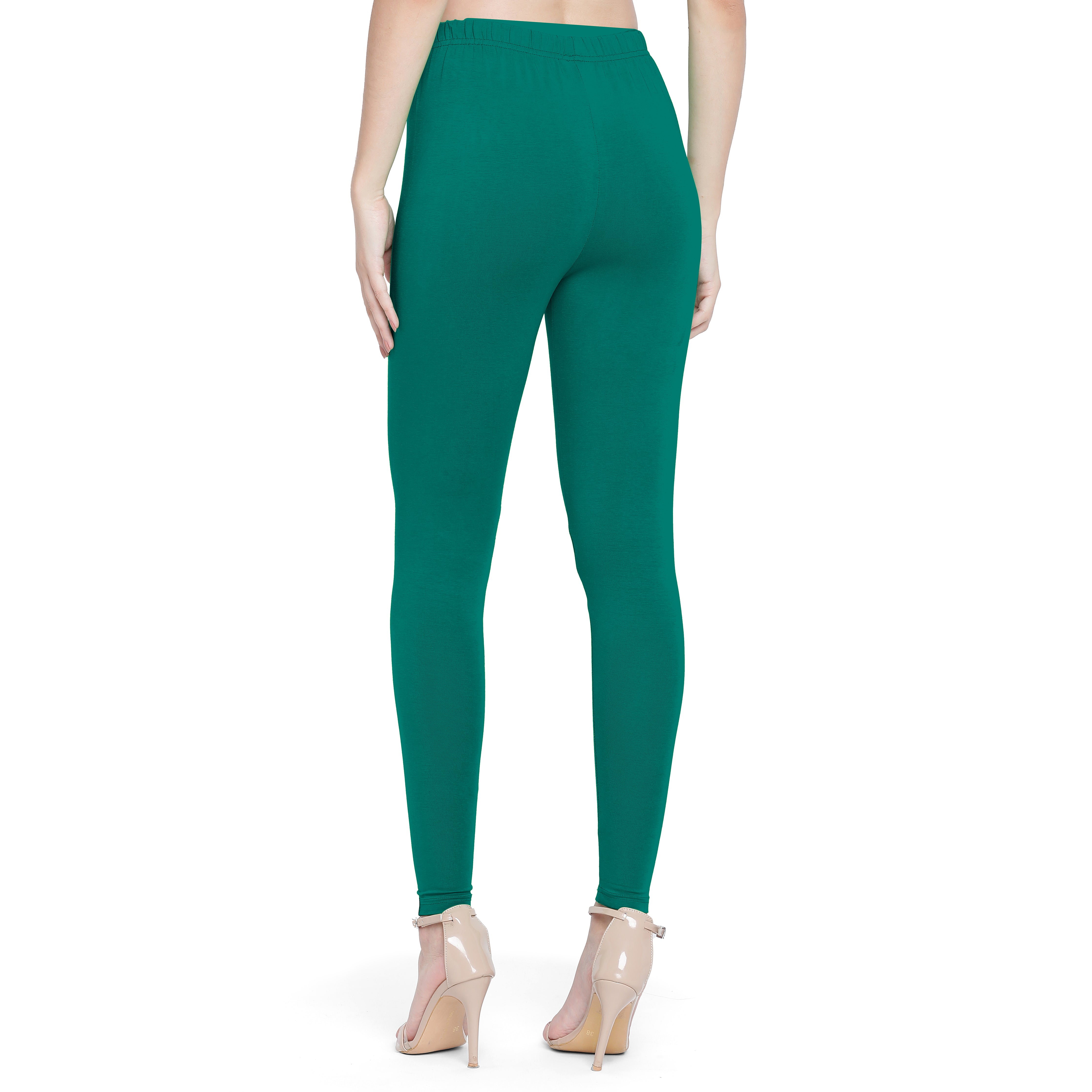 Presta Ankle Legging Premium - Peacock Green