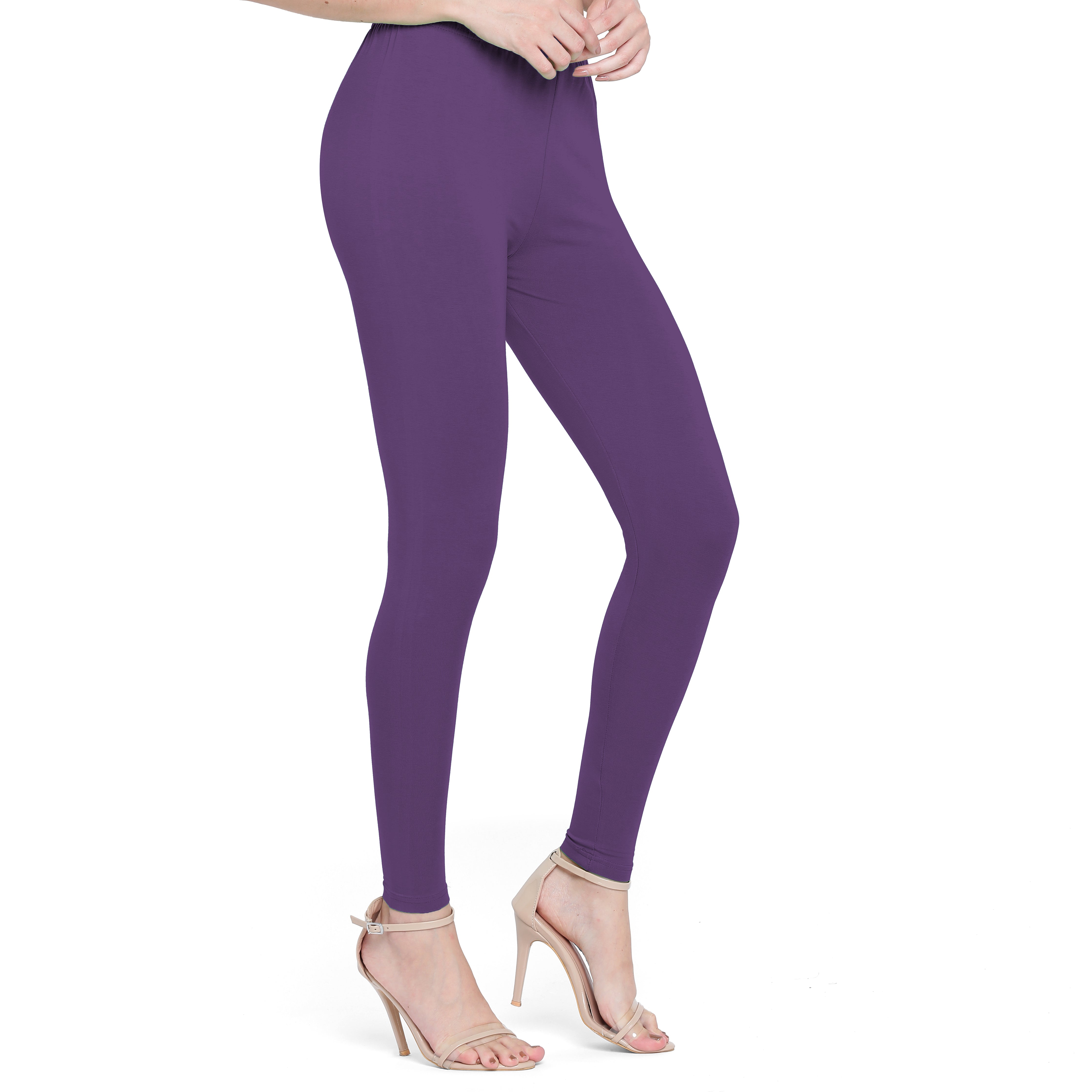 Presta Ankle Legging Premium - Purple