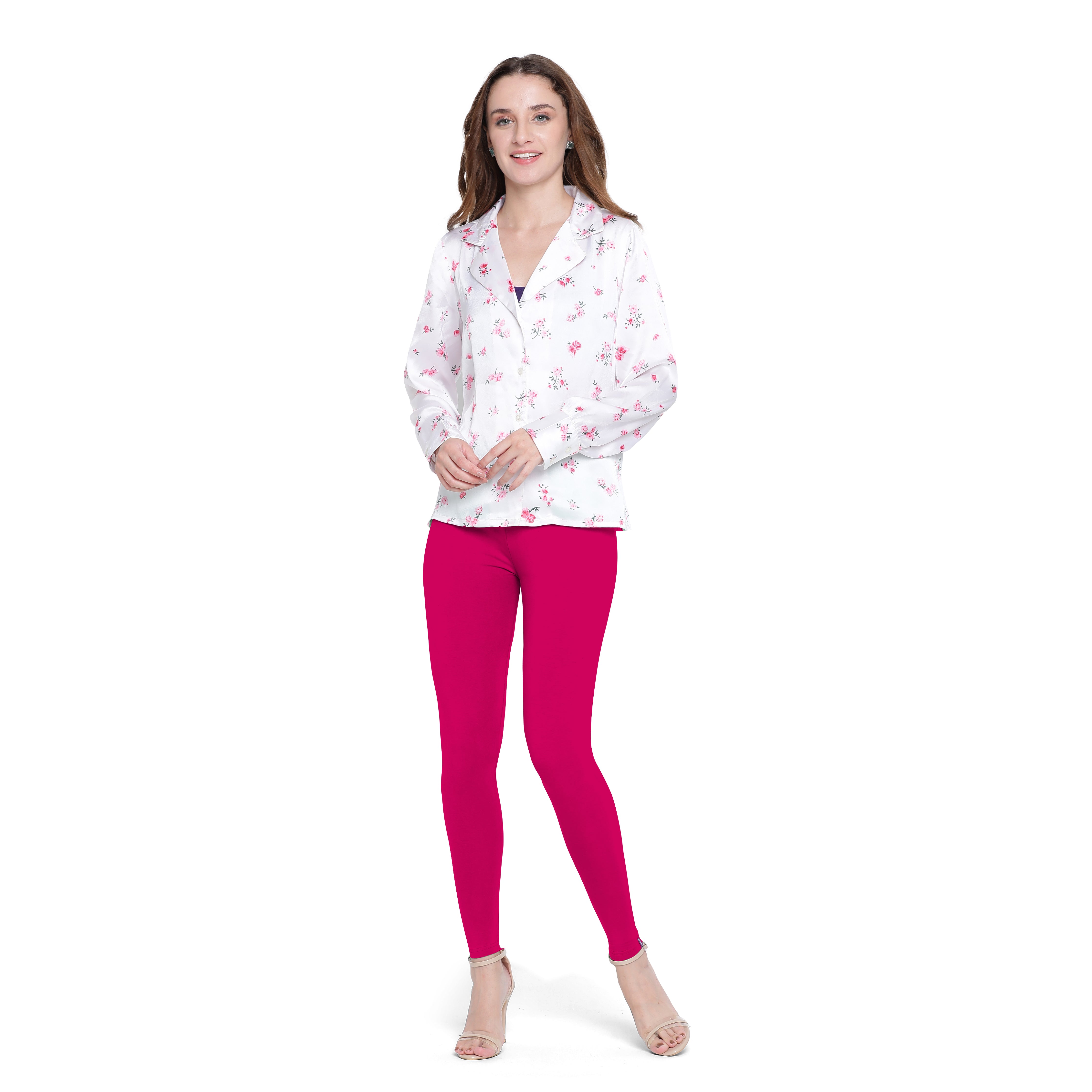 Presta Ankle Legging Premium - Rani Pink