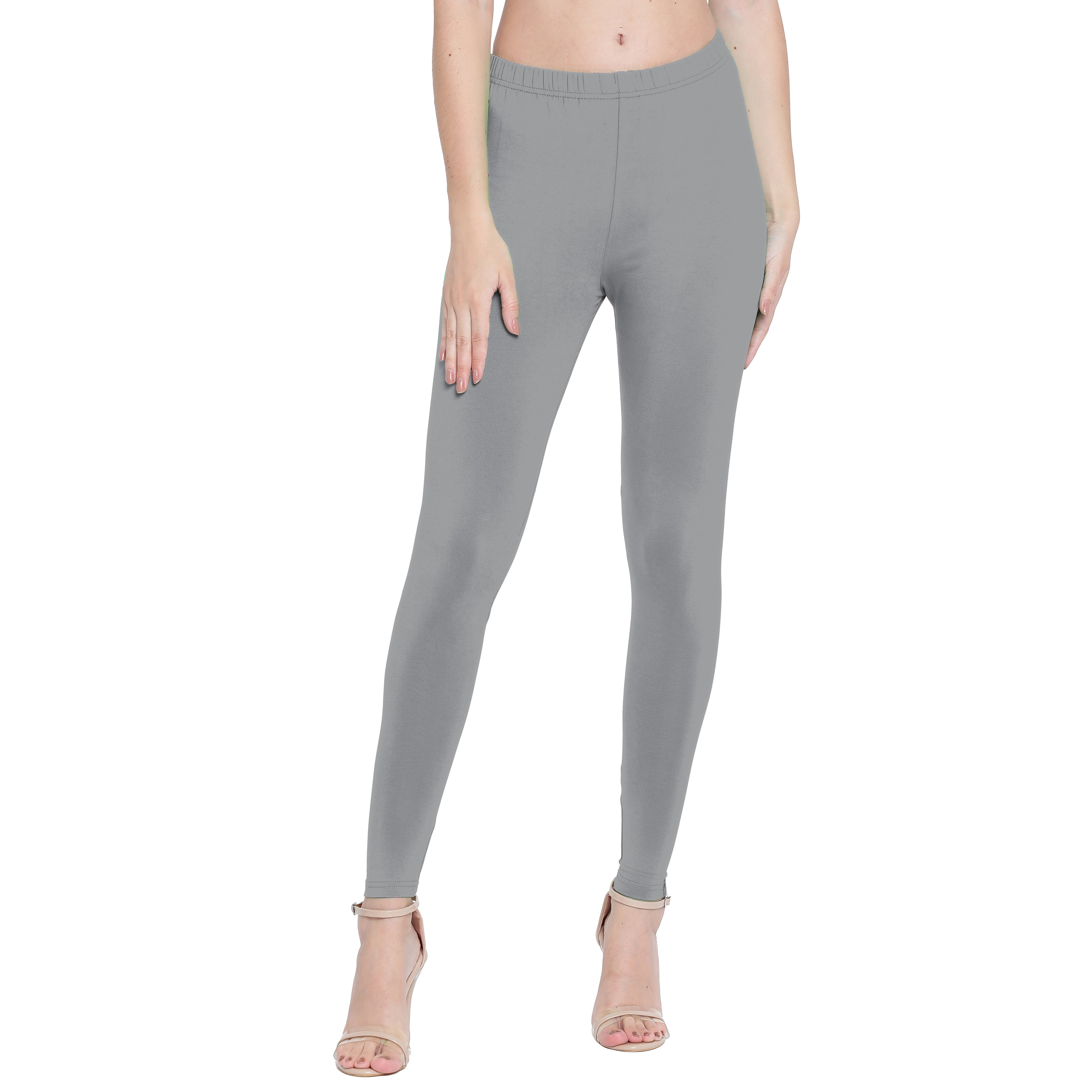 Presta Shimmer Leggings - Silver