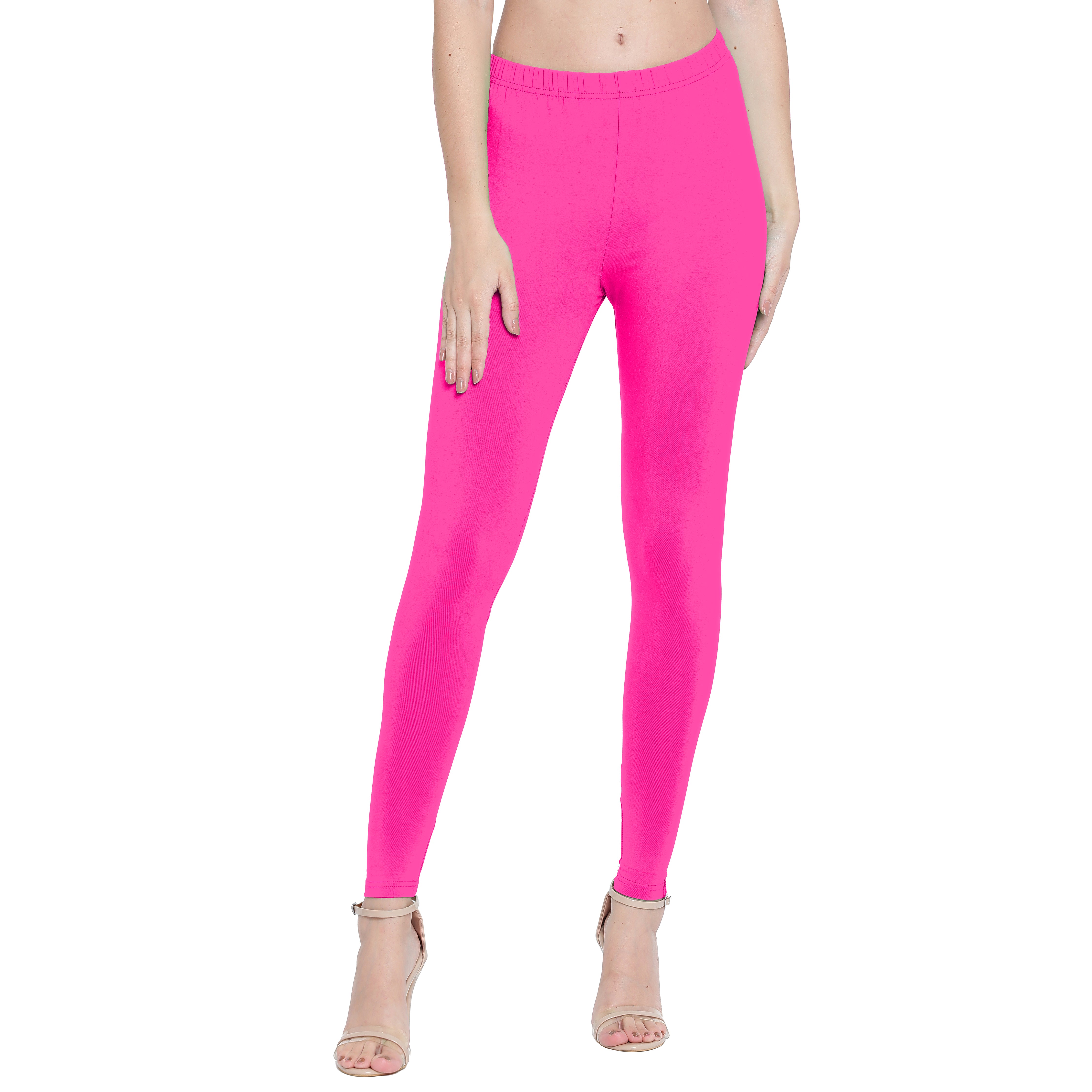 Presta Shimmer Leggings - Rani Pink