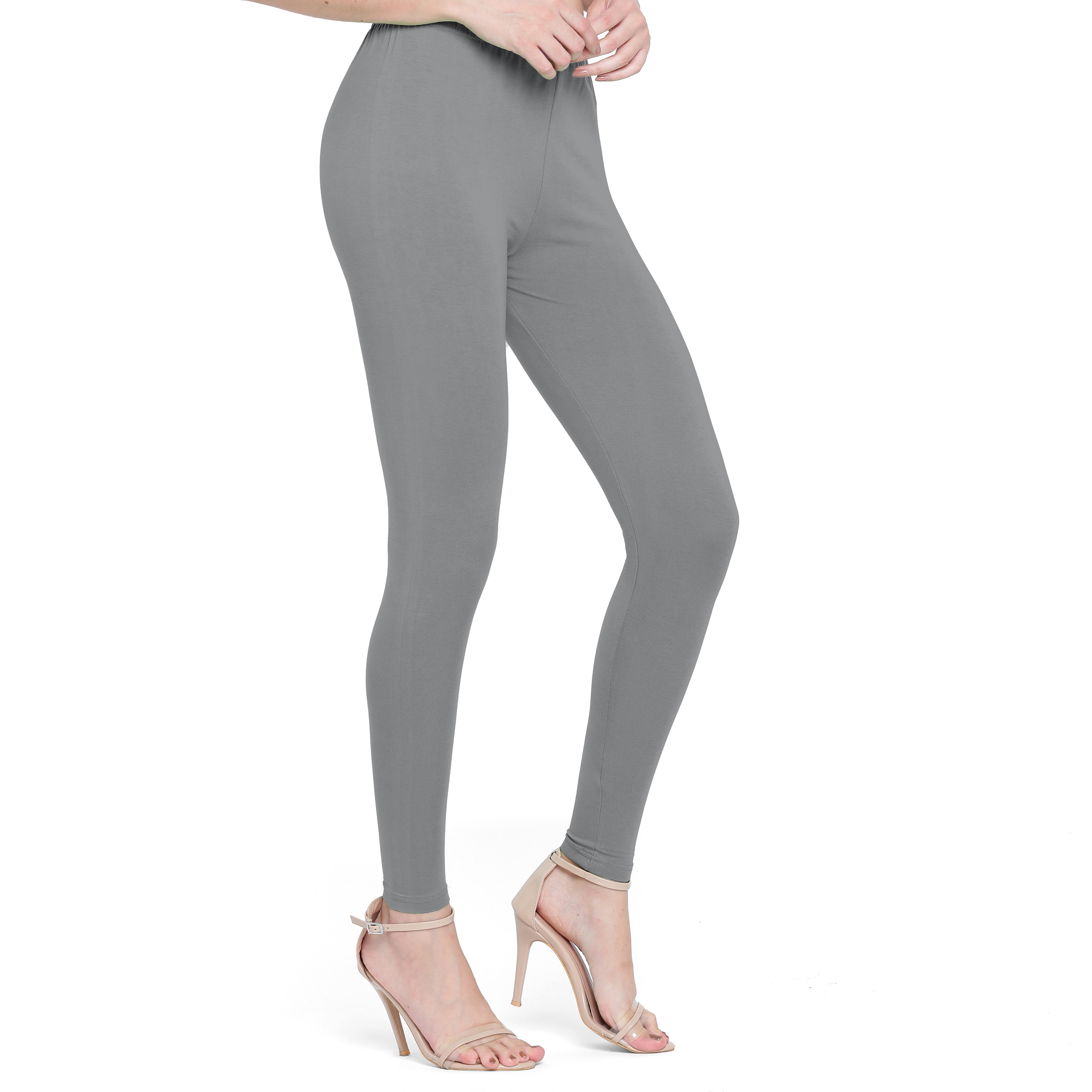 Presta Shimmer Leggings - Steel Grey