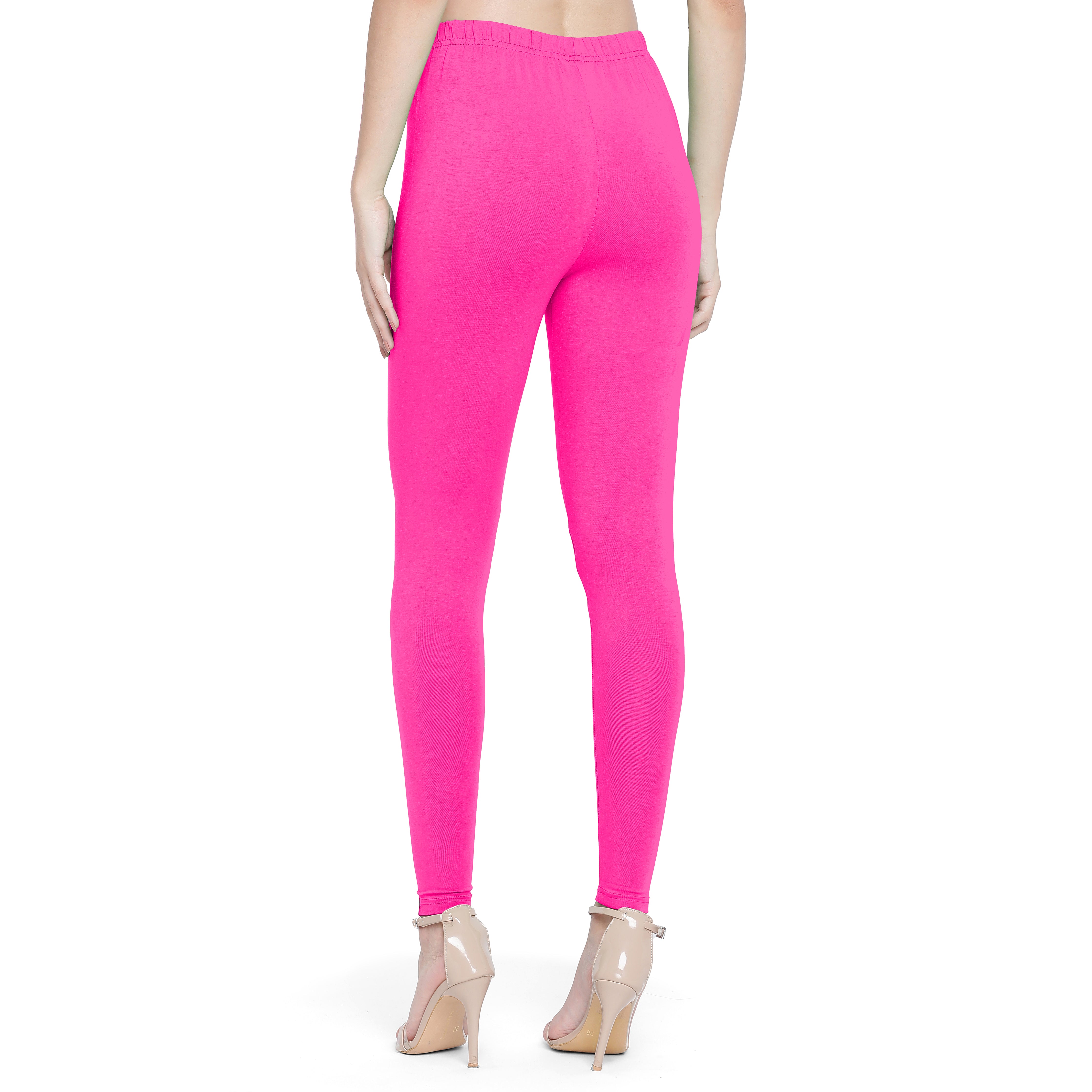 Presta Shimmer Leggings - Rani Pink