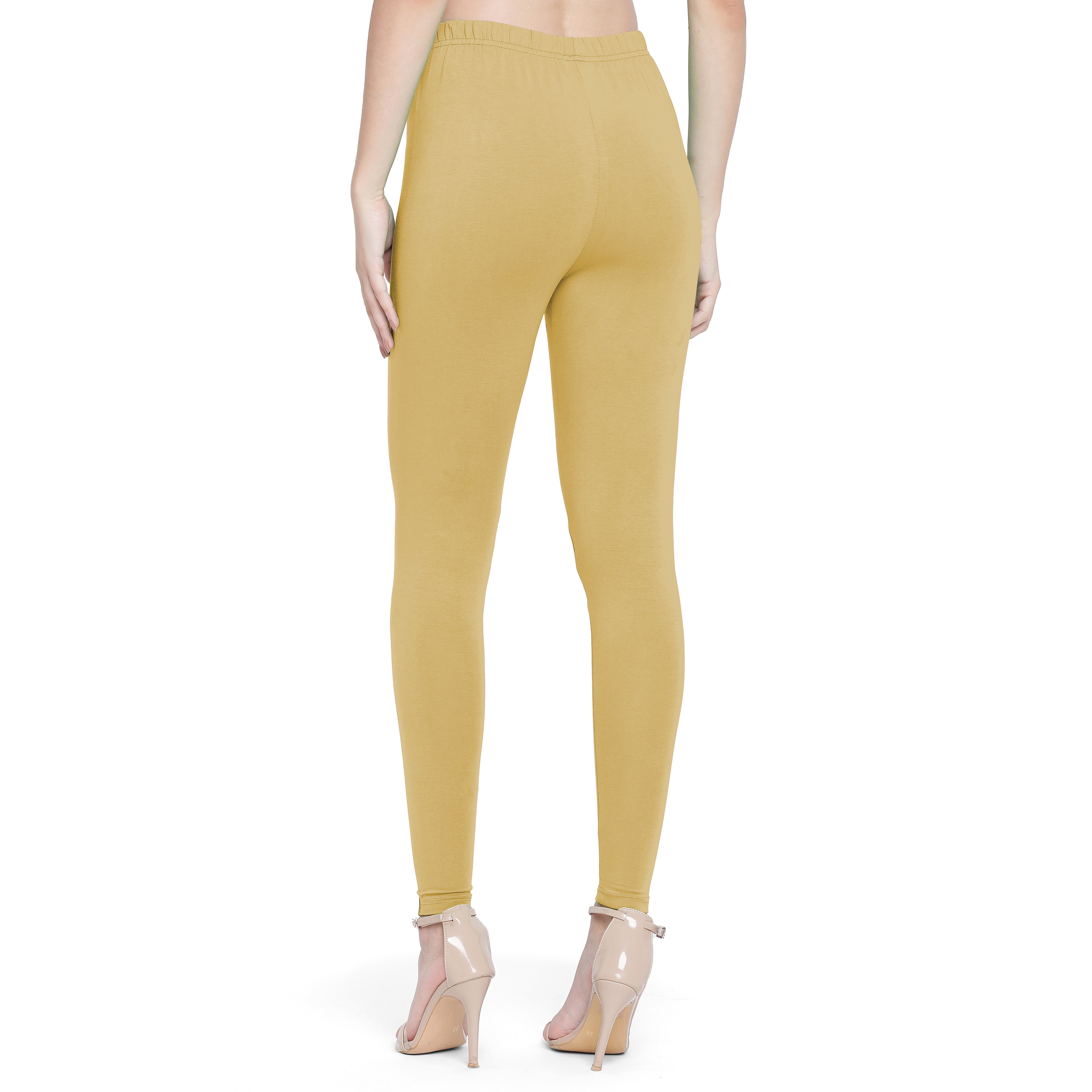 Presta Shimmer Leggings - Deep Gold