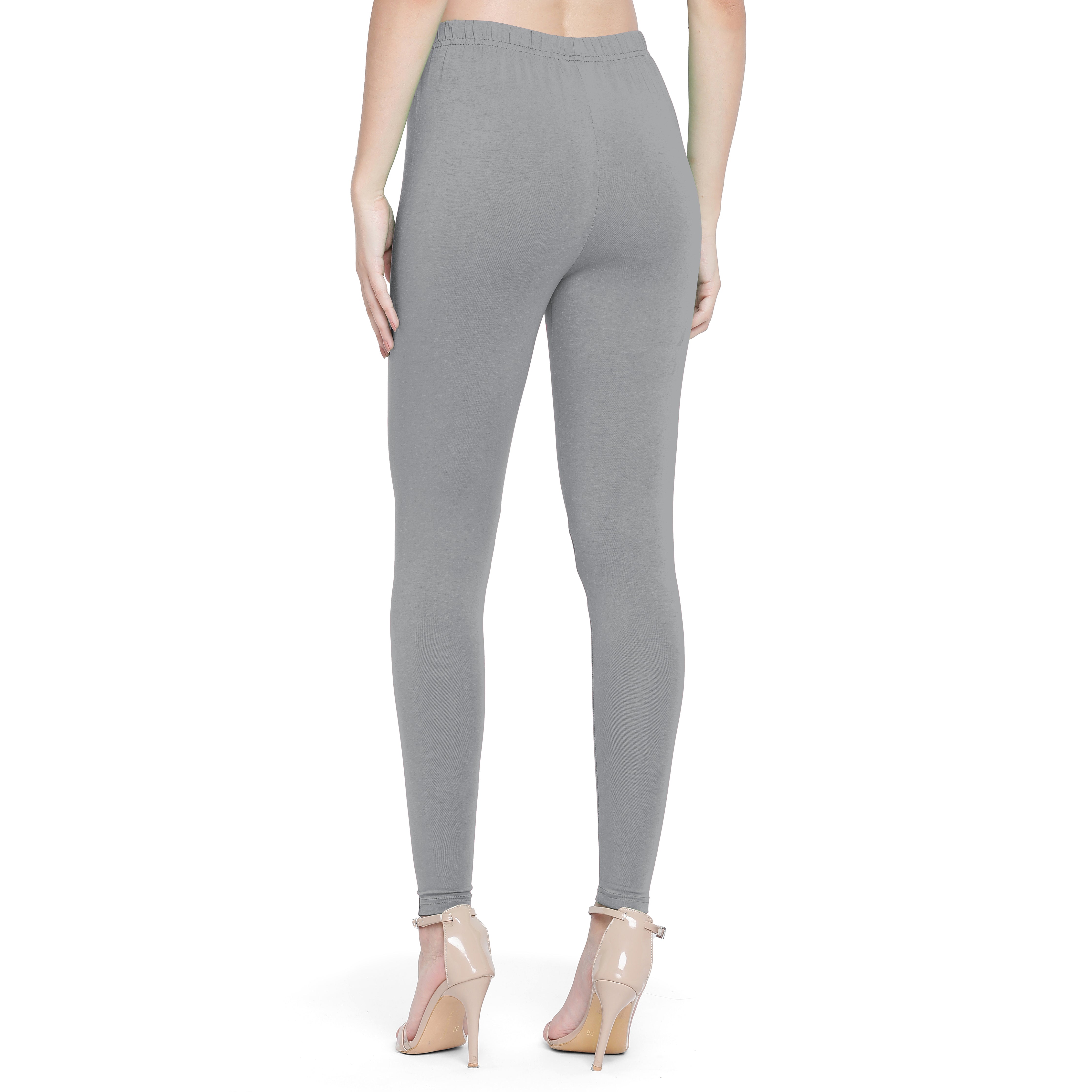 Presta Shimmer Leggings - Silver