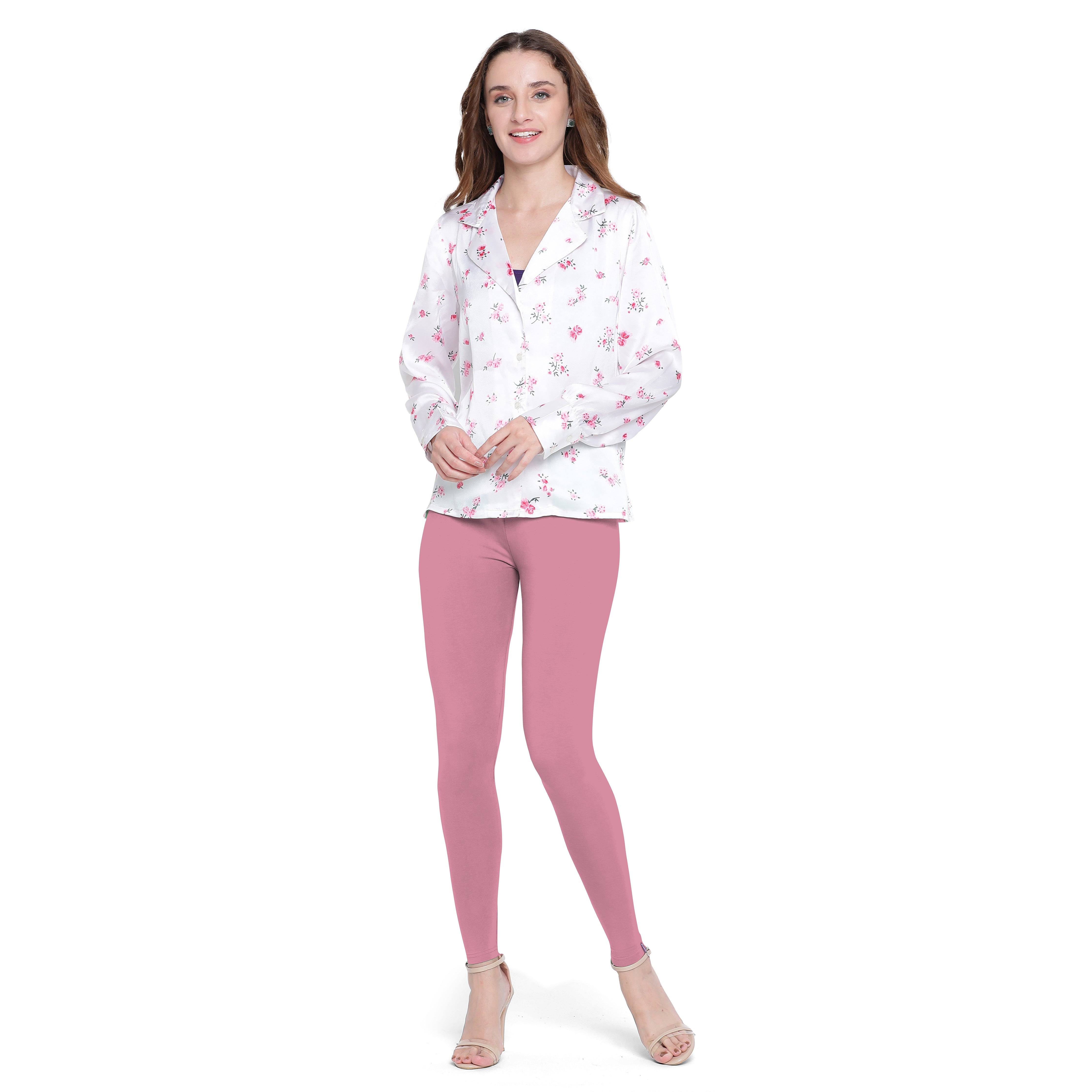 Presta Ankle Legging Premium - Wild Rose