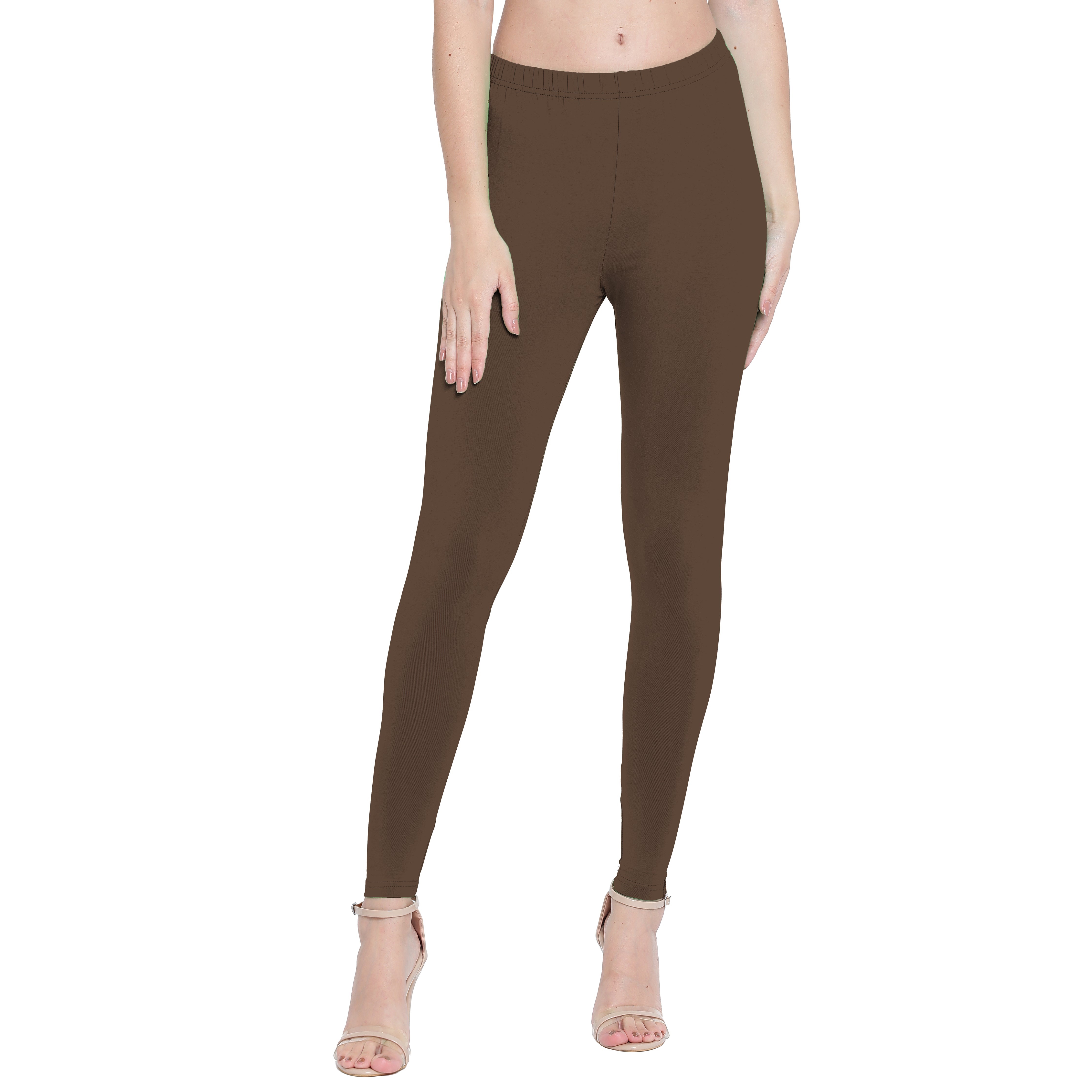 Presta Ankle Legging Premium - Dark Coffee