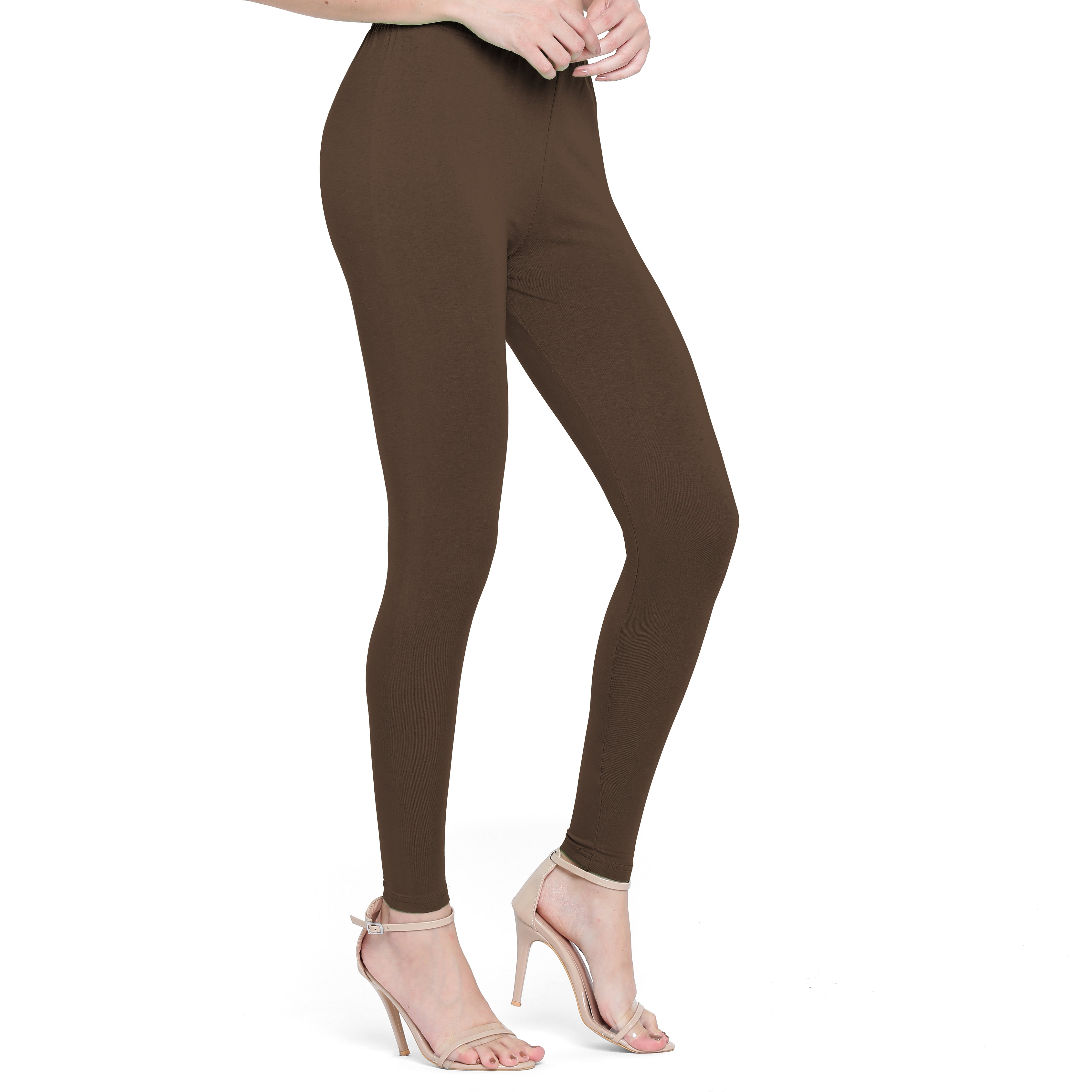 Presta Ankle Legging Premium - Dark Coffee