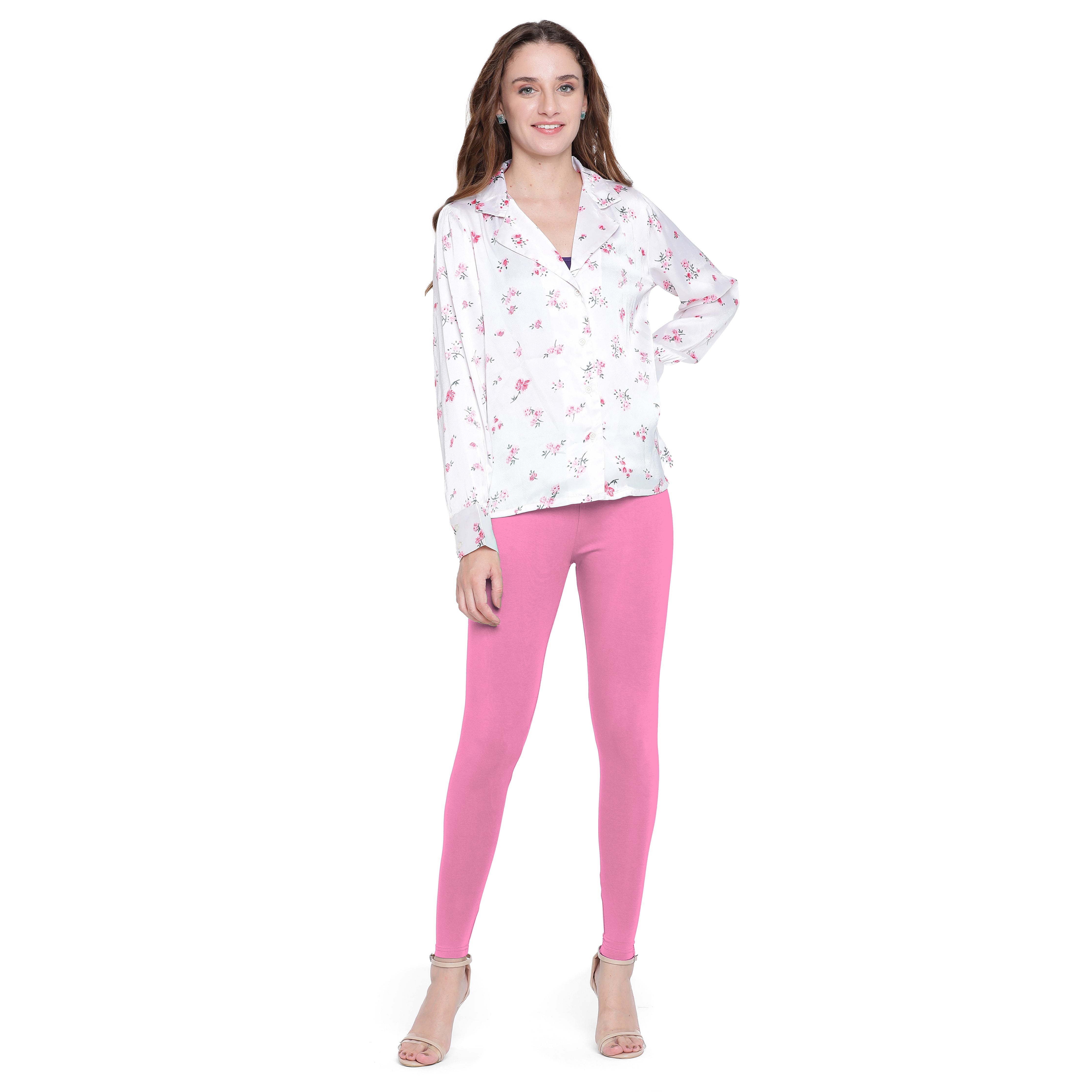 Presta Ankle Legging Premium - Fushia