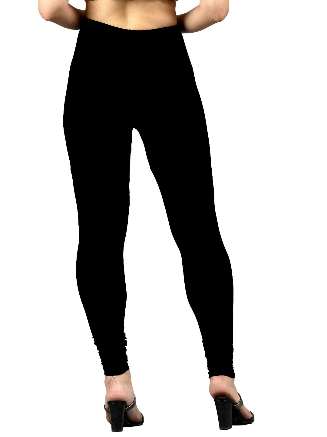 Presta Churidar Leggings Premium - Black