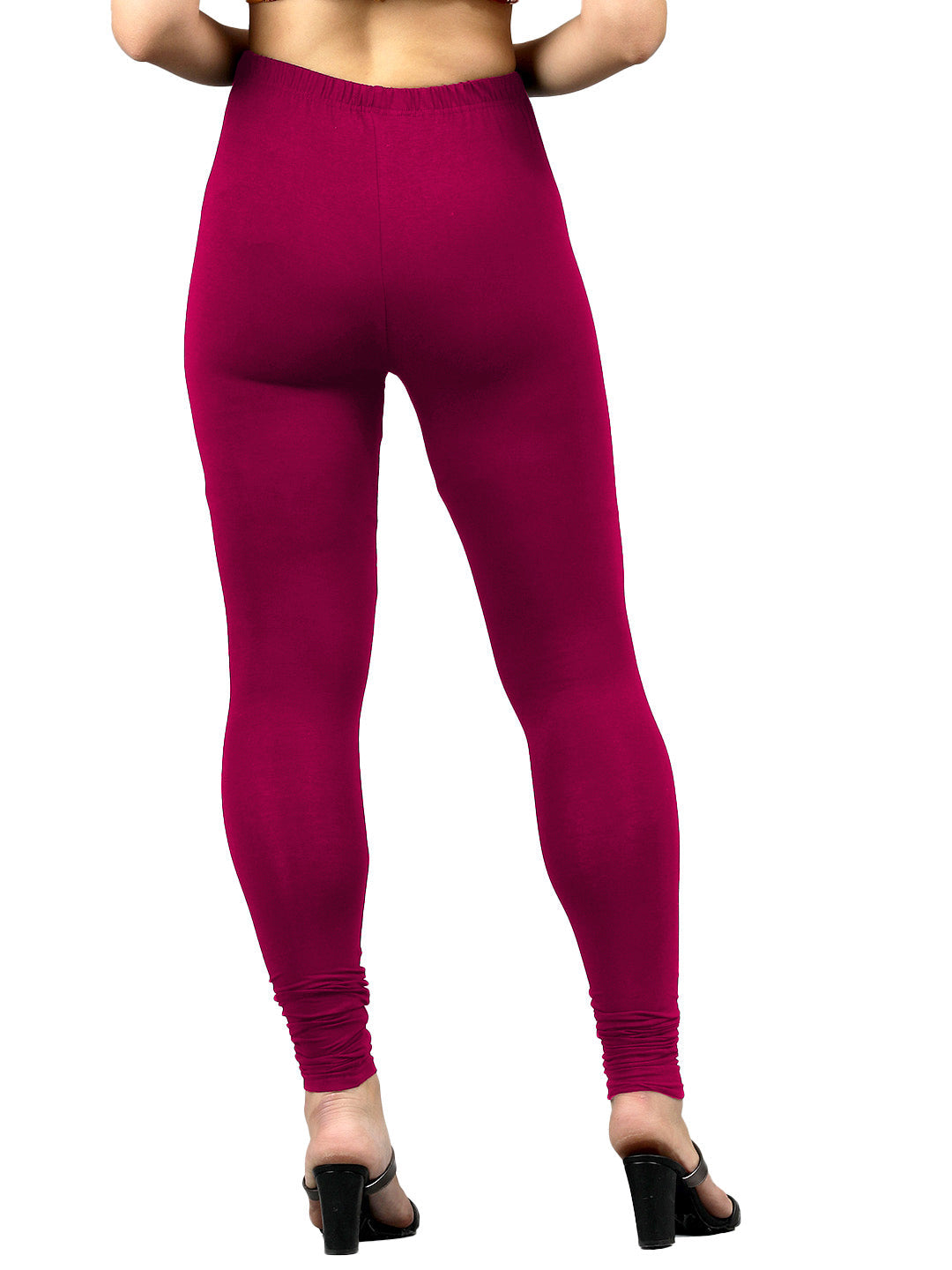 Presta Churidar Leggings Premium - Bright Megentha