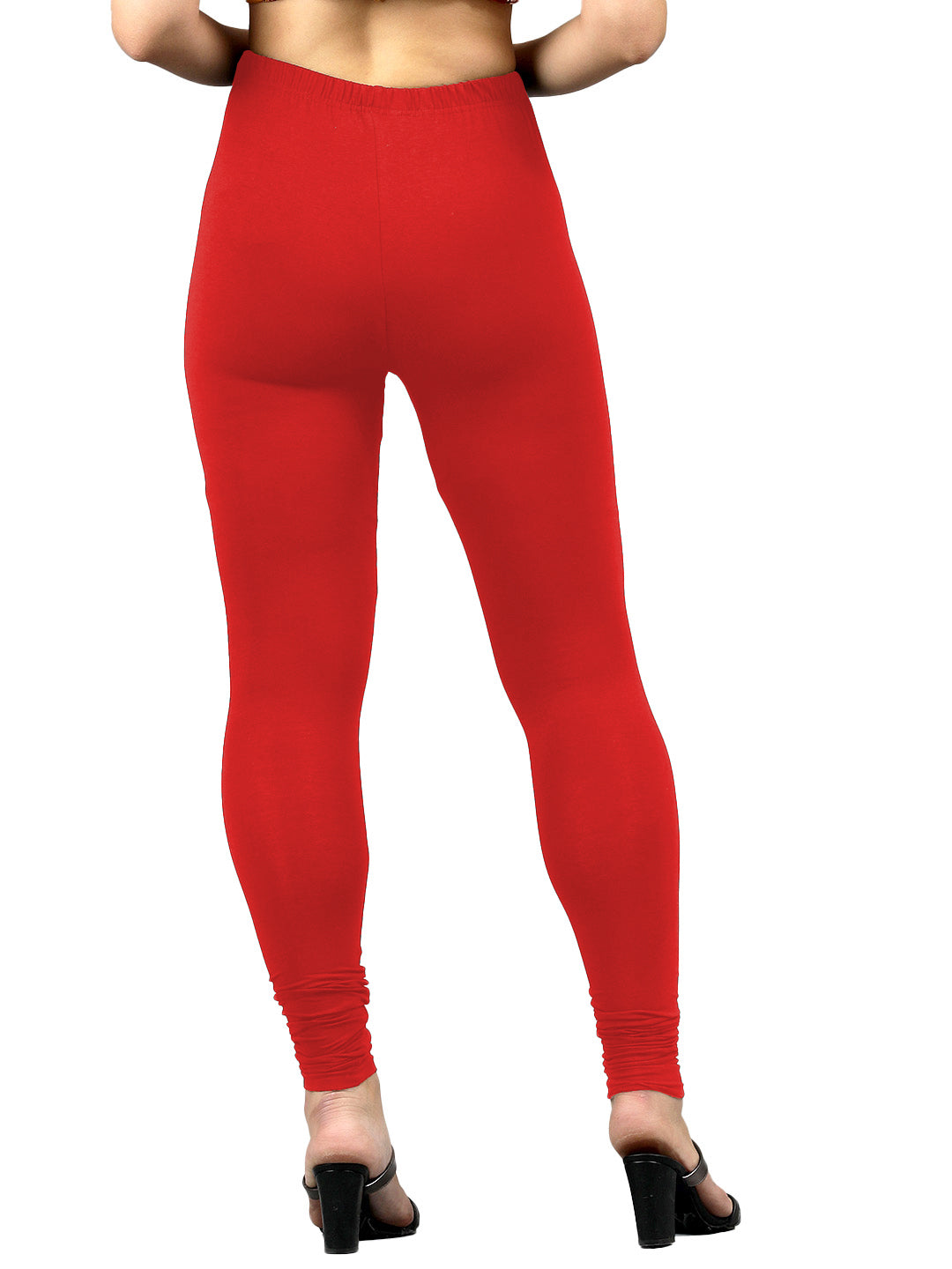 Presta Churidar Leggings Premium - Chilly Red