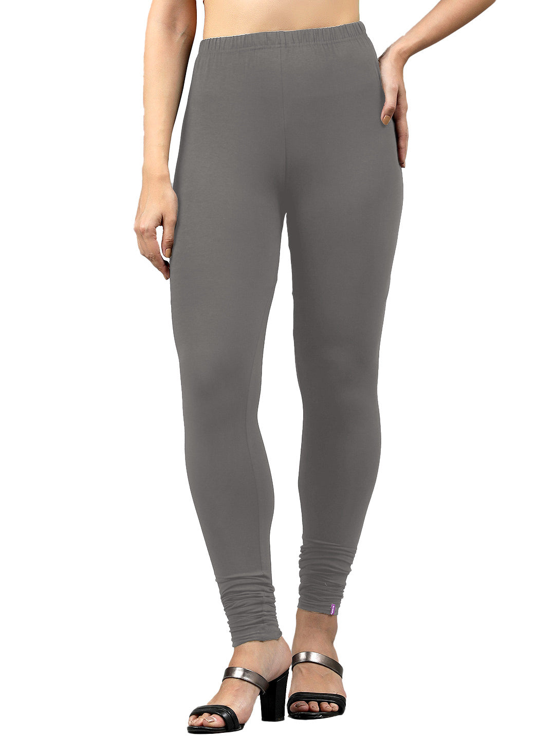 Presta Churidar Leggings Premium - Dark Ash
