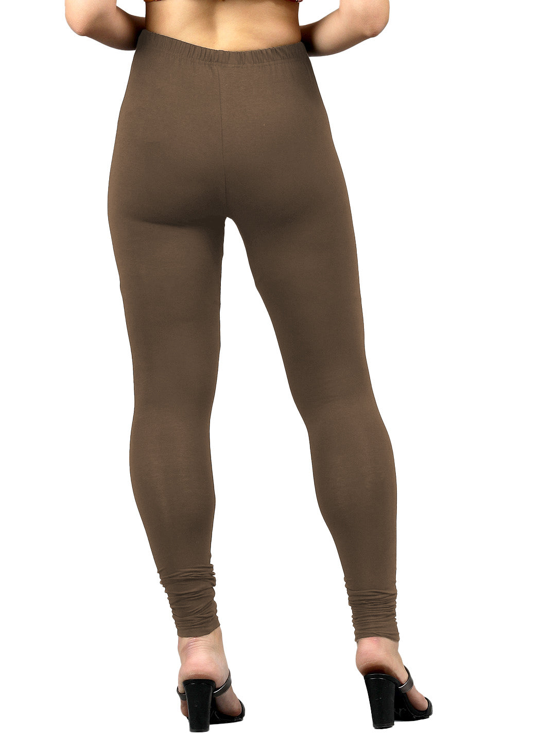 Presta Churidar Leggings Premium - Dark Coffee