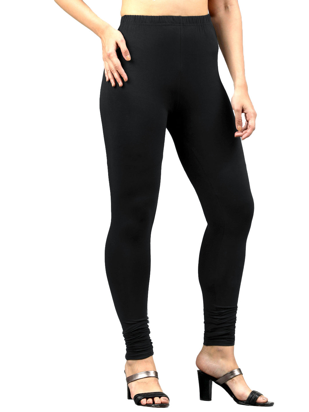Presta Churidar Leggings Premium - Dark Navy