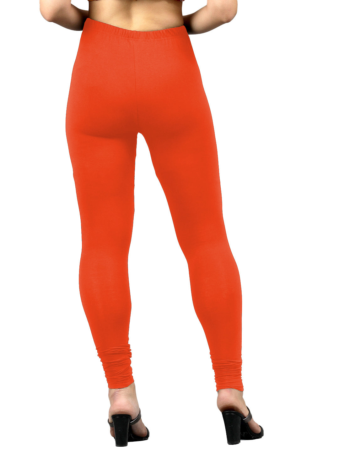 Presta Churidar Leggings Premium - Dark Orange