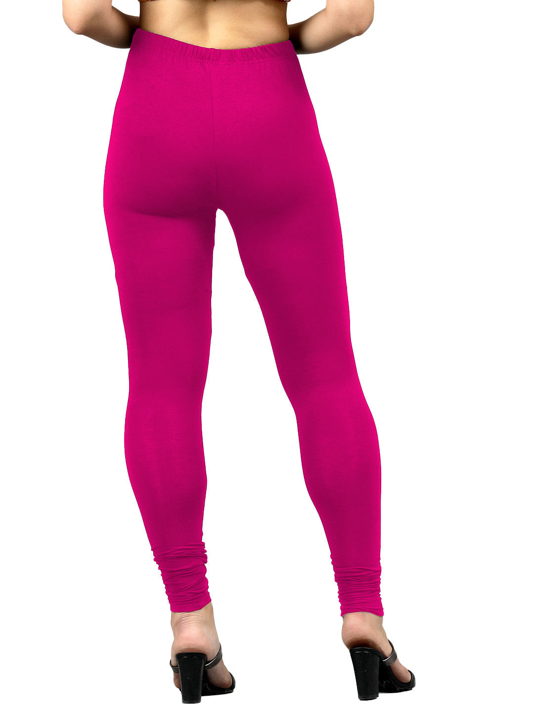 Presta Churidar Leggings Premium - Dark Rani