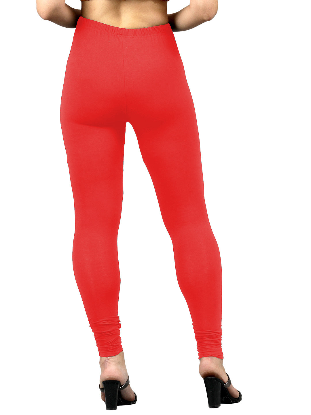 Presta Churidar Leggings Premium - Dark Tomato